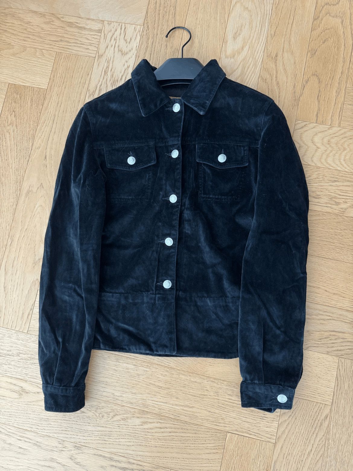 Helmut Lang Sz 40 Helmut Lang 1997 Velvet GTR Jacket-2508 Size US S / EU 44-46 / 1 - 5 Thumbnail