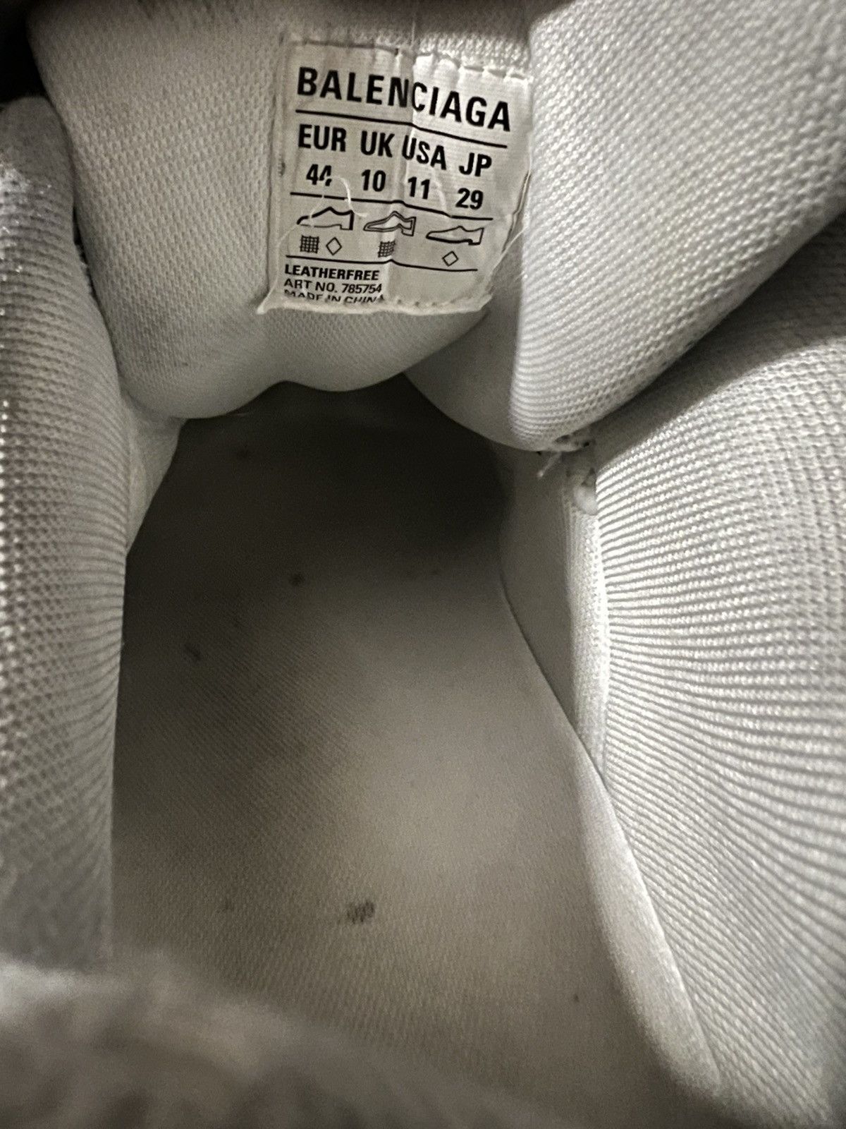 Balenciaga Balenciaga Cargo Sneakers - Grey/White/Neutral Size US 11 / EU 44 - 6 Thumbnail
