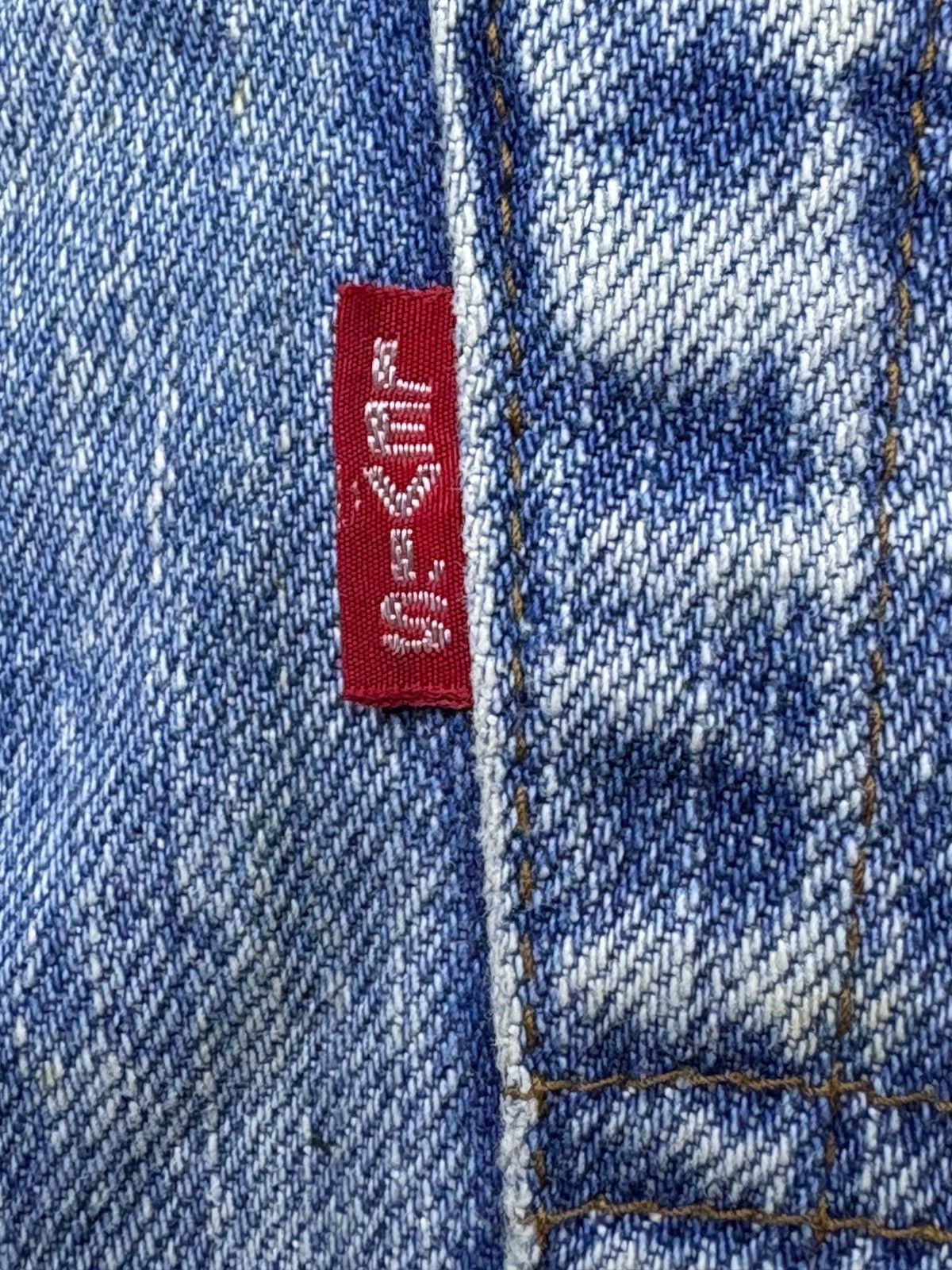 Levi's Vintage 90s Levis 502xx Big E Selvedge Jean Shorts Size 28" / US 6 / IT 42 - 11 Thumbnail