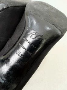 Roger Vivier Roger Vivier RV black square-toe rhinestone high heels Size US 5.5 / IT 35.5 - 3 Thumbnail