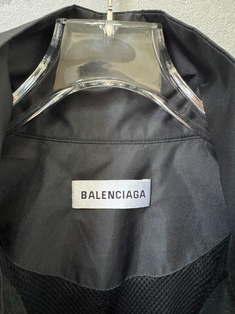 Balenciaga Balenciaga size 36 Denim tri-color patchwork logo jacket Size US XL / EU 56 / 4 - 3 Thumbnail