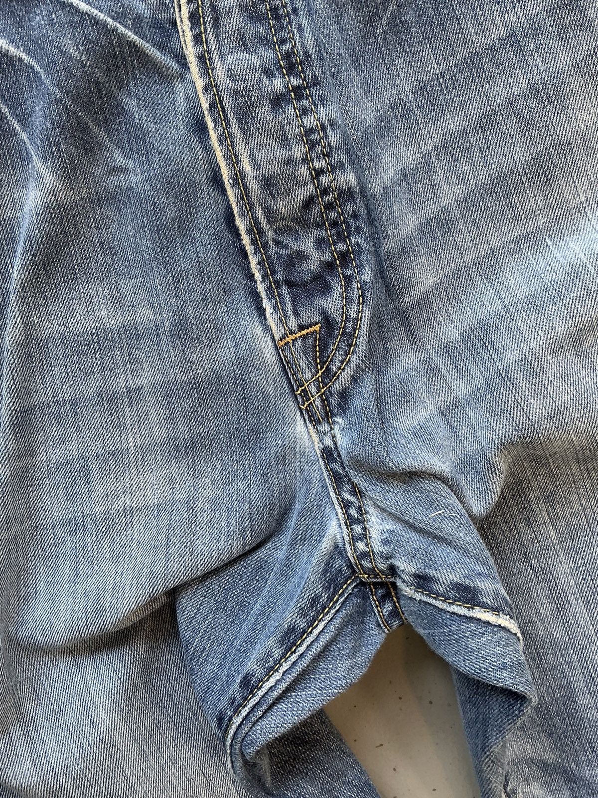 Ed Hardy × Vintage Vintage Edhardy distressed straight denim Size US 34 / EU 50 - 9 Thumbnail