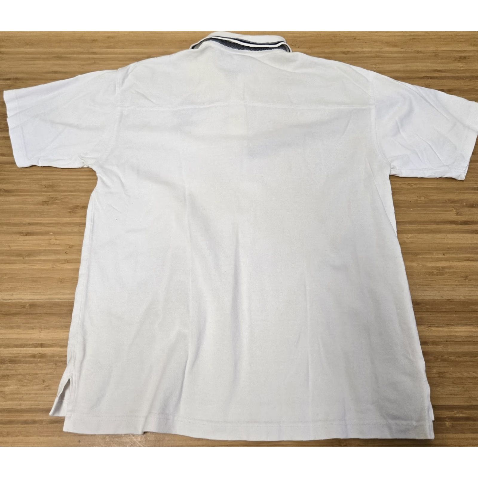 Vintage VINTAGE Warner Bros Polo Shirt Mens Small White Taz Heavy Hitter Golf Baseball Cartoon Size US S / EU 44-46 / 1 - 5 Thumbnail