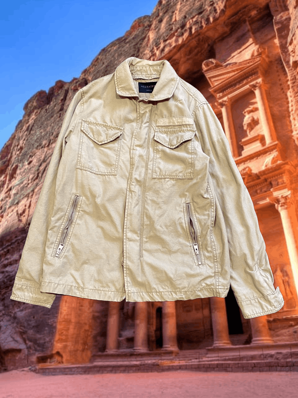 Allsaints Vintage filmore Jacket Y2K Allsaints streetwear Size US S / EU 44-46 / 1 - 1 Thumbnail
