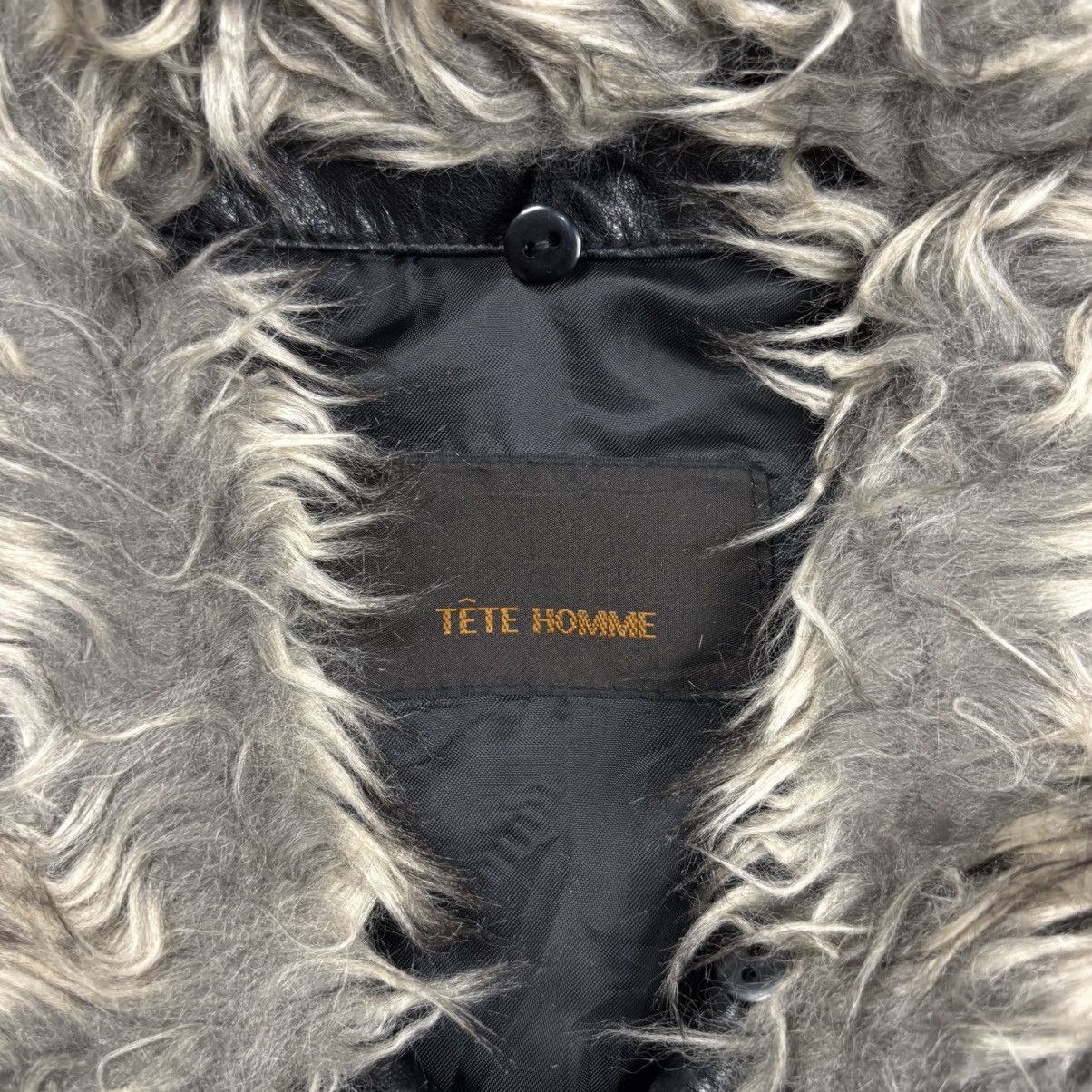 Tete Homme 2000s Tete Homme - Trim Fur Collar Vkei Style Jacket Size US M / EU 48-50 / 2 - 12 Thumbnail
