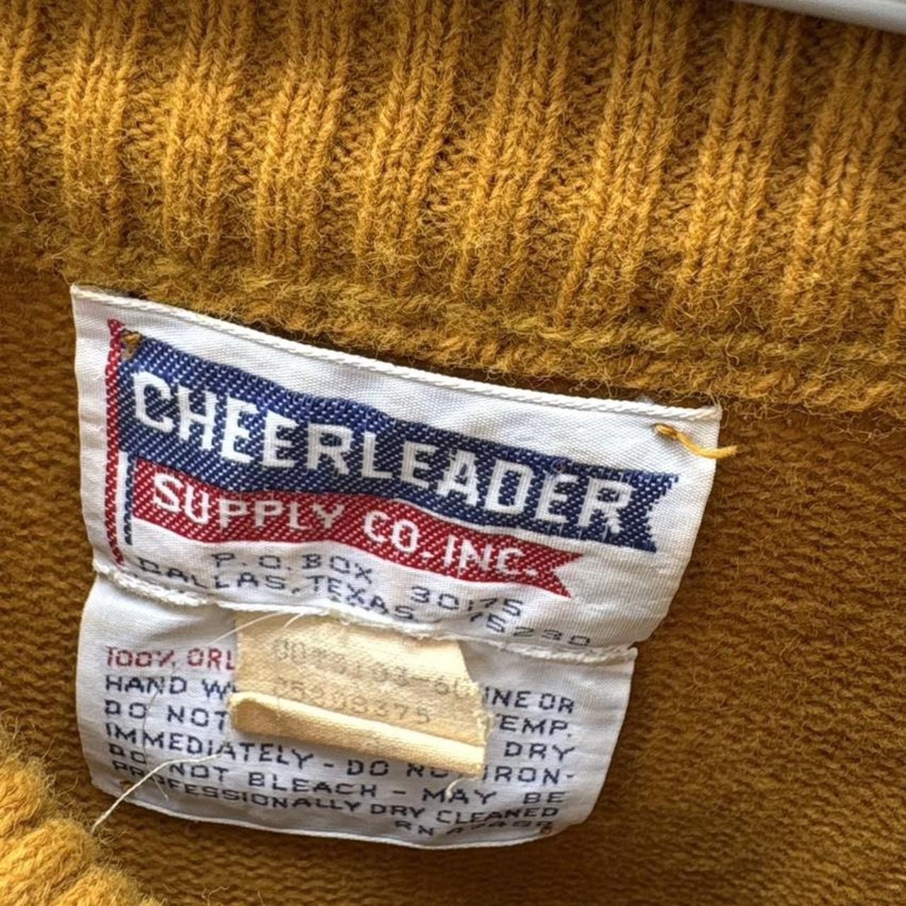 Vintage Vintage 60s Cheerleader Supply Co Short Sleeve Sweater Size S / US 4 / IT 40 - 3 Thumbnail