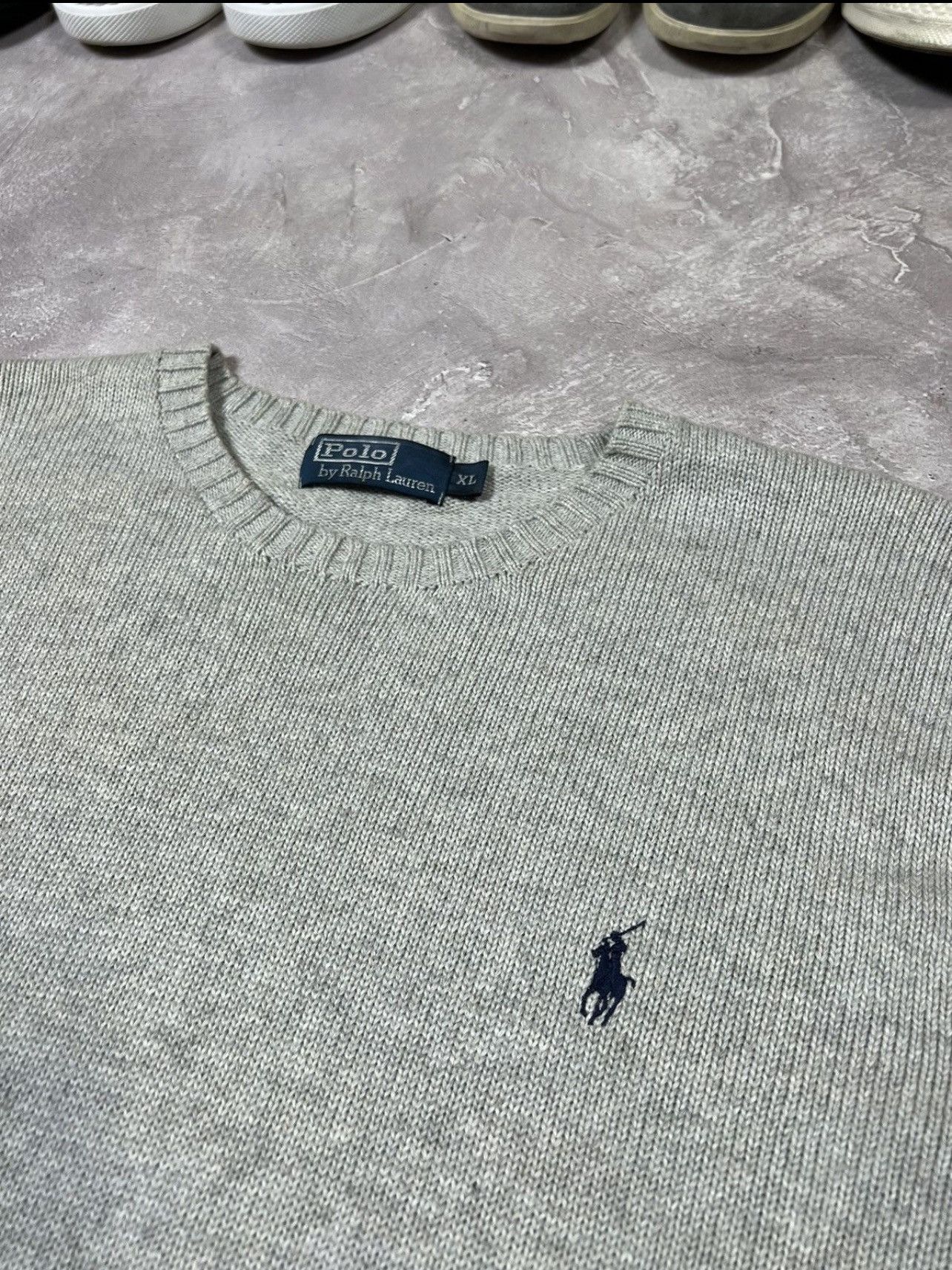 Vintage Vintage Polo Ralph Lauren Y2k Baggy Sweater Size US XL / EU 56 / 4 - 3 Thumbnail