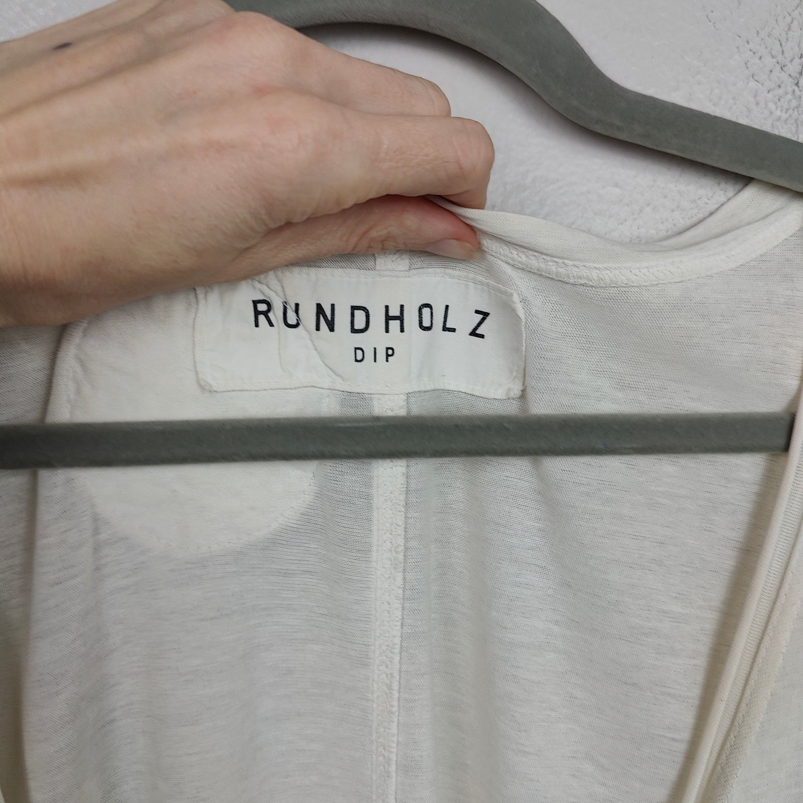Other Rundholz Dip Jumpsuit Size Small White Cotton NASA Size 27" / US 4 / IT 40 - 5 Thumbnail