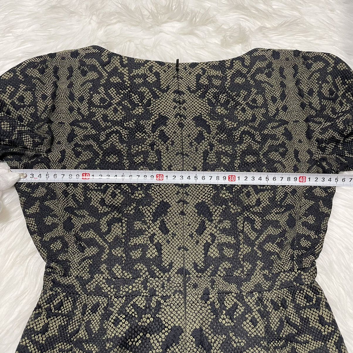 Gucci Gucci python pattern art design 5/8 sleeve dress 38 GUCCI Size XS / US 0-2 / IT 36-38 - 12 Thumbnail