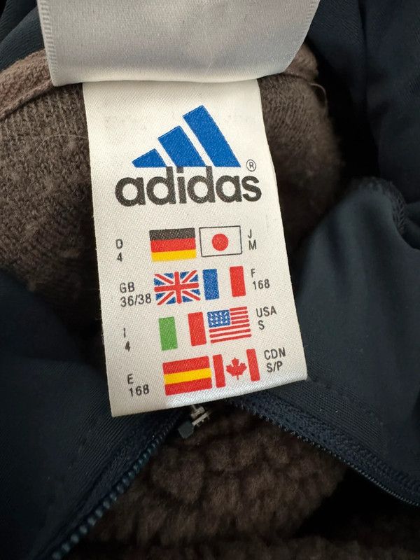 Adidas Adidas Balaclava Vintage Sherpa Fleece 90s S/M Size US M / EU 48-50 / 2 - 10 Thumbnail