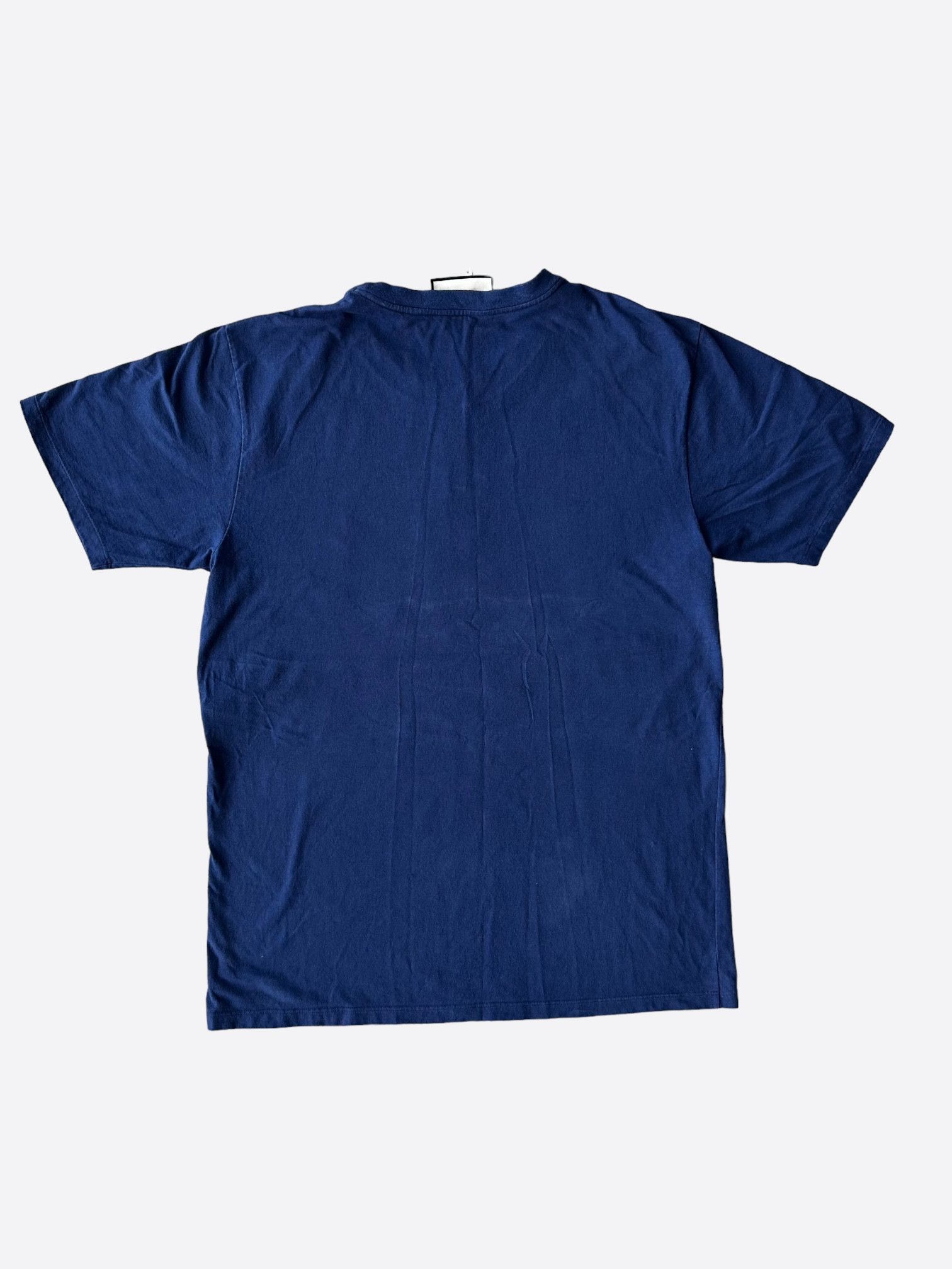 Gucci Blue & Green GG Logo T-Shirt Size US XL / EU 56 / 4 - 2 Thumbnail