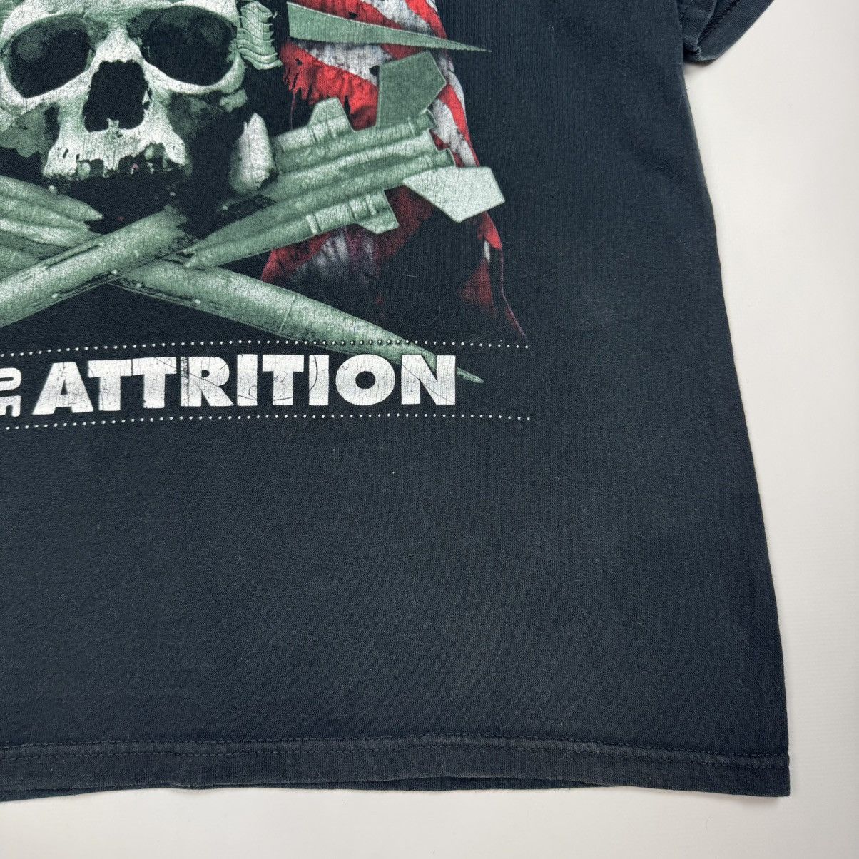 Vintage DYING FETUS WAR OF ATTRITION VINTAGE DEATH METAL RARE TEE Size US L / EU 52-54 / 3 - 10 Thumbnail