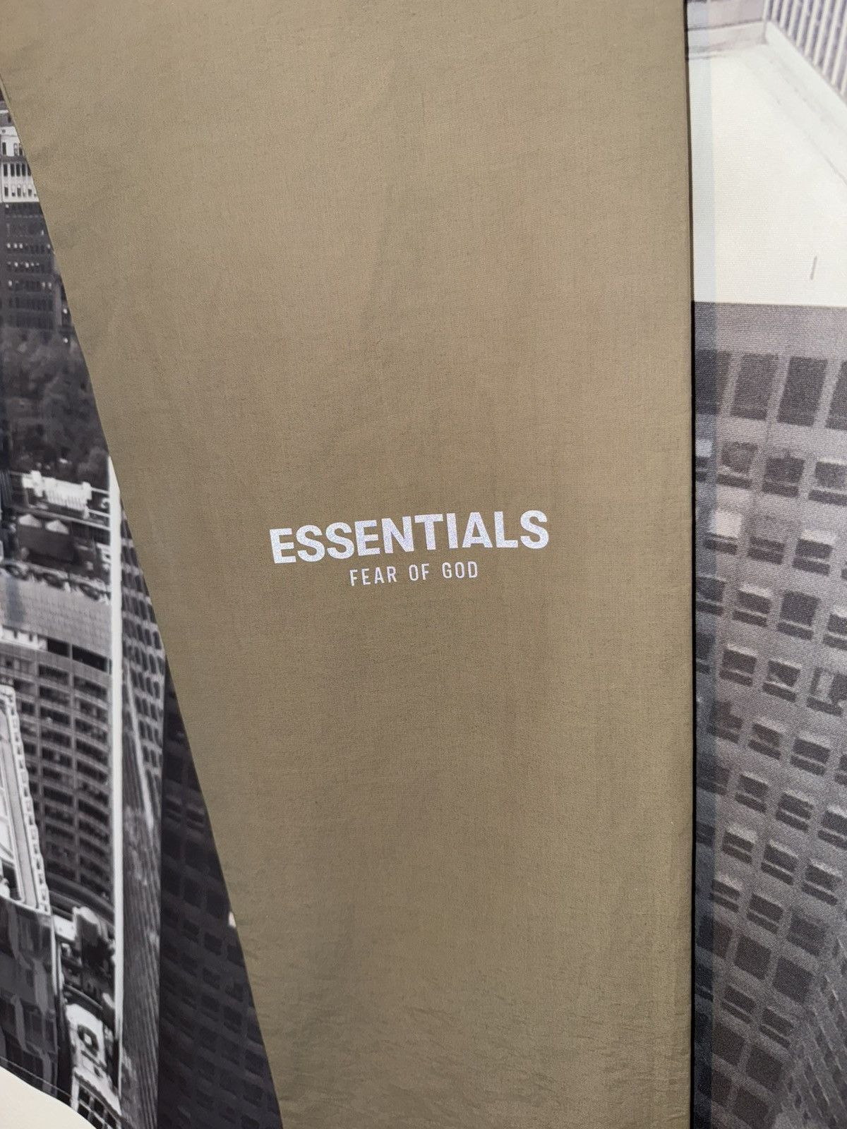 Fear of God Fear of God Essentials Track Pants SZ Medium Taupe💥 Size US 32 / EU 48 - 5 Thumbnail