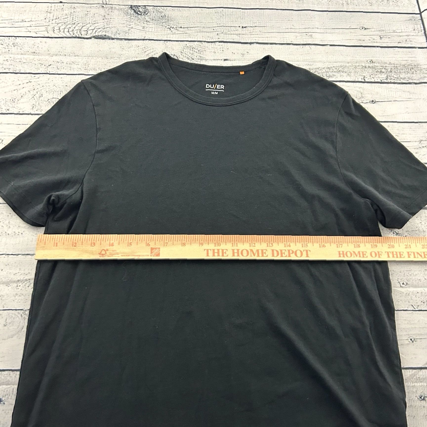 Vintage DU/ER Short Sleeve T-Shirt Men's M Black Size US M / EU 48-50 / 2 - 4 Thumbnail