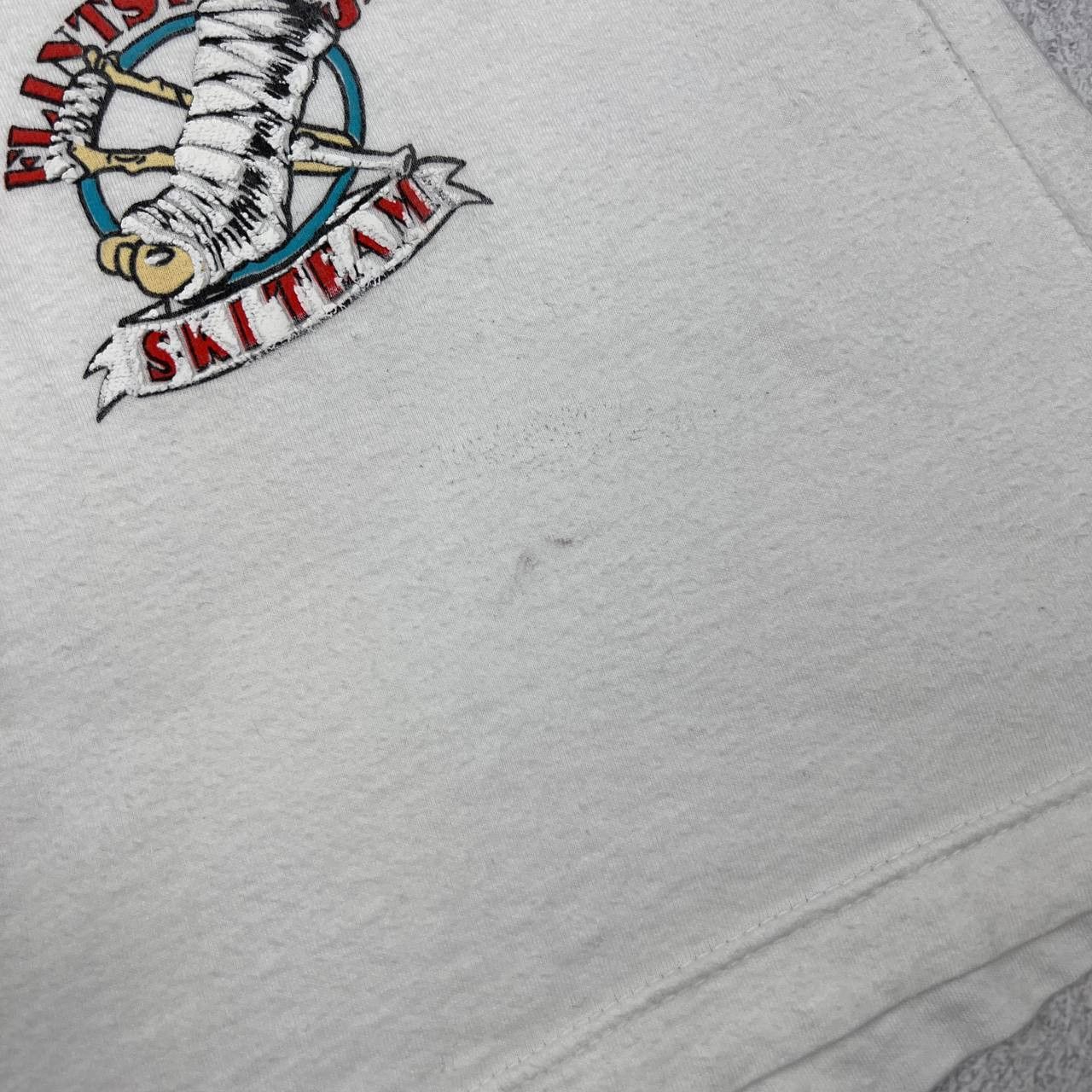 Vintage Vintage 80s USA The Flintsones ski team cartoon promotion Size US XL / EU 56 / 4 - 6 Thumbnail