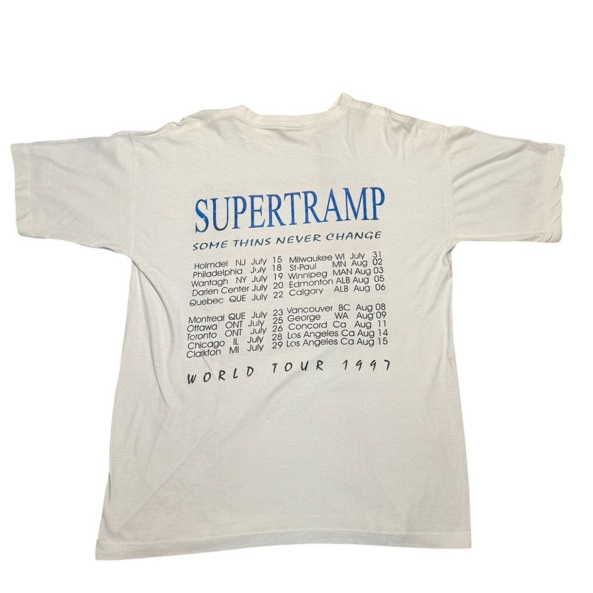 Other Vintage 1997 Supertramp Tour band Shirt Rare Misprint L Size US L / EU 52-54 / 3 - 2 Thumbnail