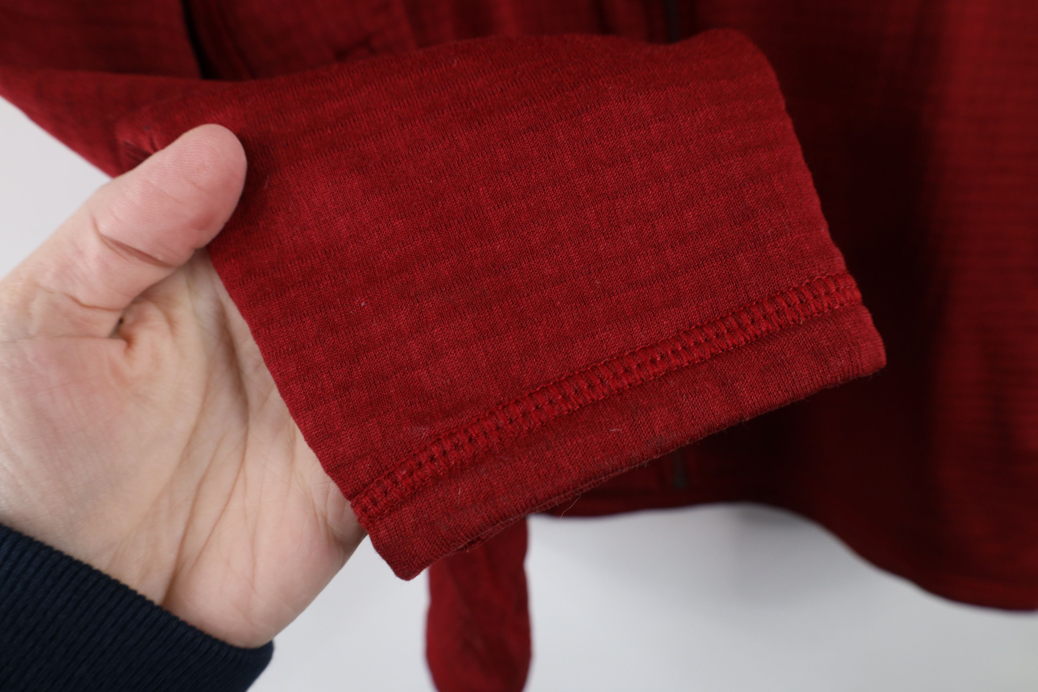 Patagonia × Vintage Vintage Y2K Patagonia R1 Polartec Fleece Full Zip Jacket Red Size XL / US 12-14 / IT 48-50 - 8 Thumbnail