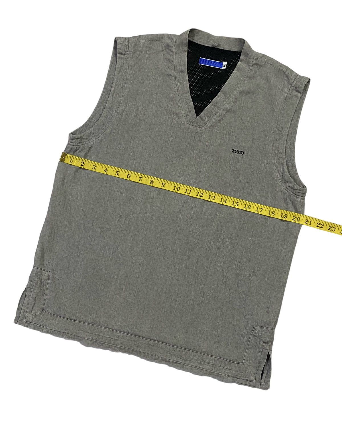 Japanese Brand × Number (N)ine Number Nine V-Neck Vests Size US L / EU 52-54 / 3 - 4 Thumbnail