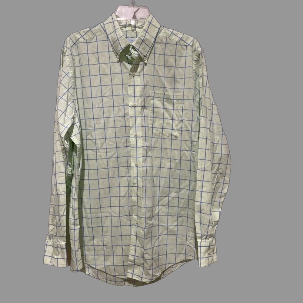 Southern Tide Southern Tide Long Sleeve Button Down Shirt Classic Fit Blue Green Plaid Men’s M Size US M / EU 48-50 / 2 - 1 Thumbnail