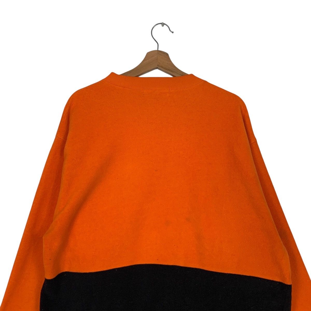 Japanese Brand MONTERY & CARMEL Embroidery Logo Pullover Fleece #2004-C87 Size US L / EU 52-54 / 3 - 8 Thumbnail