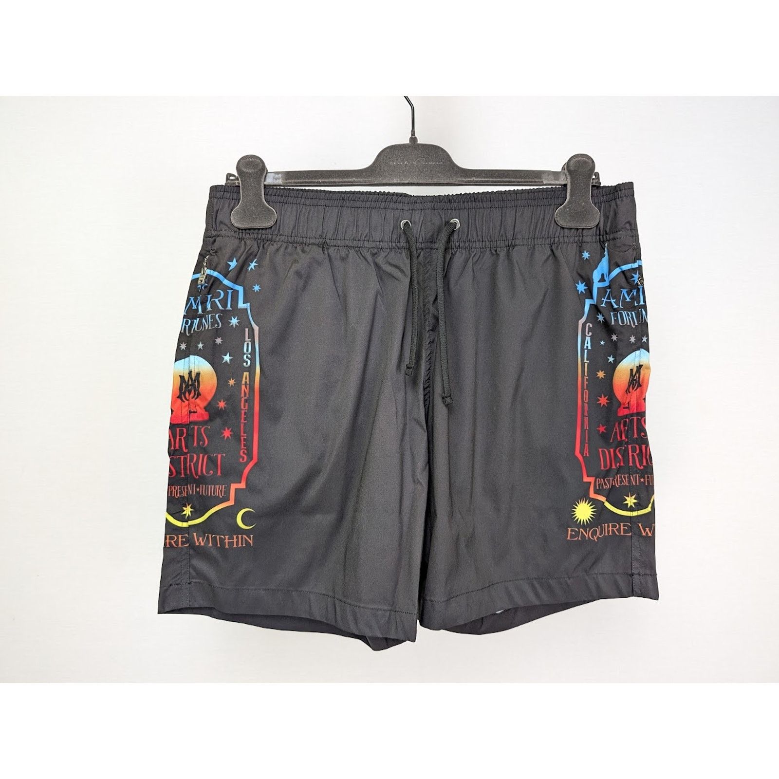 Amiri o1rshd1 Fortune Swim Trunk Shorts in Black Size US 30 / EU 46 - 1 Thumbnail
