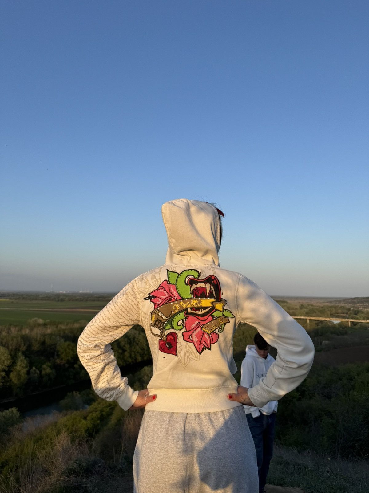 Ed Hardy Ed Hardy Zip Hoodie ☠️ Size M / US 6-8 / IT 42-44 - 5 Thumbnail