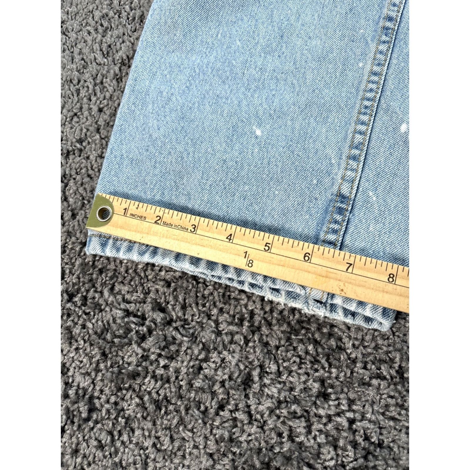 Levi's VTG Levi's 560 Jeans Men's 38x34 Denim Distressed 5-Pocket Zip Button Relaxed Tapered Blue USA City Hip Hop Western Size US 38 / EU 54 - 3 Thumbnail