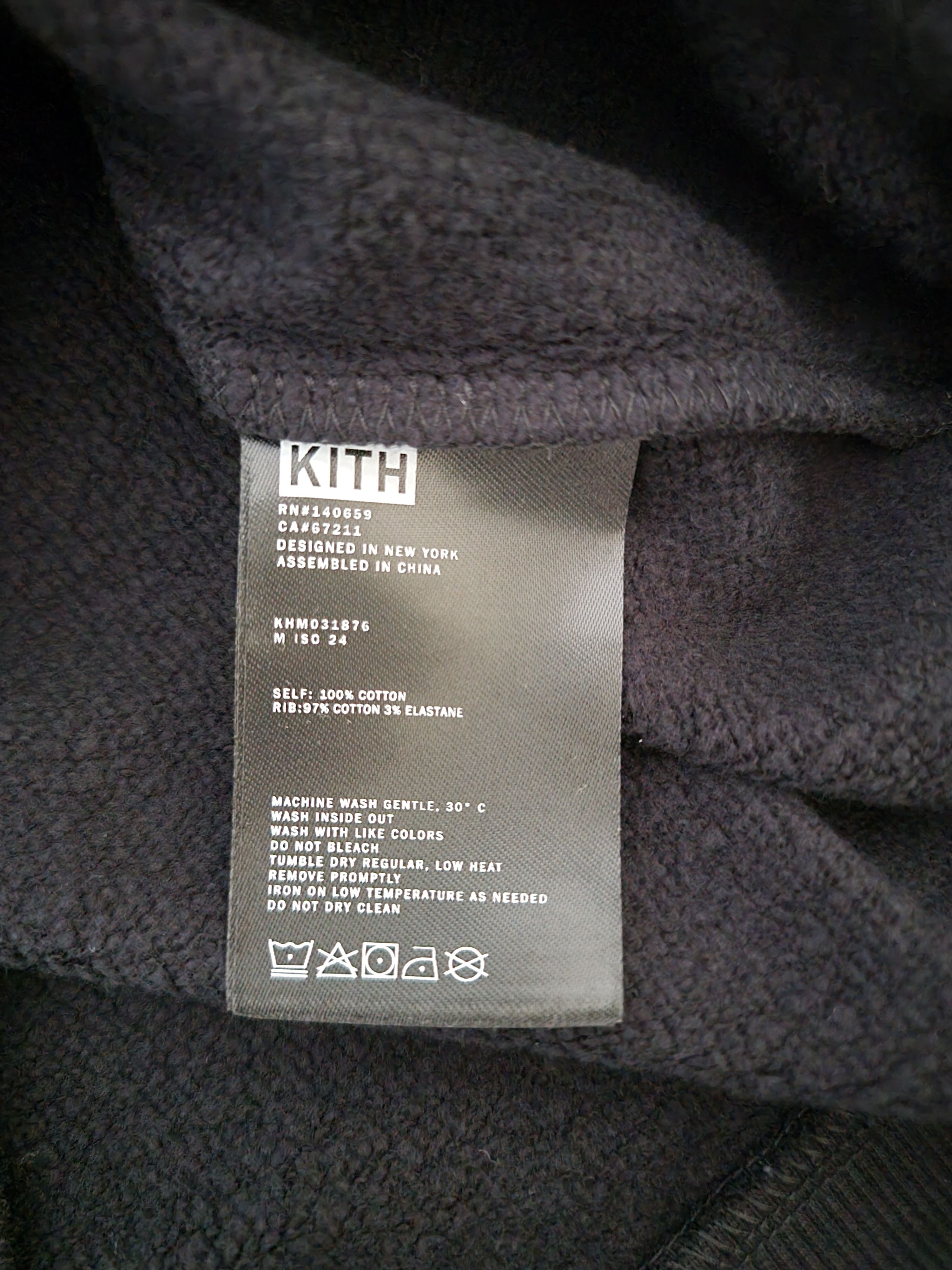 Kith Kith Shred Nelson Crewneck Sweater Black sz Small Size US S / EU 44-46 / 1 - 6 Thumbnail