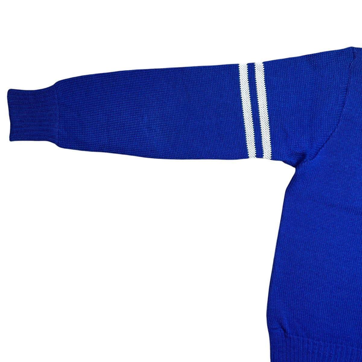 Vintage Vintage 1940 O’Shea Knitting Mills Chicago Blue Knit Sweater Size US L / EU 52-54 / 3 - 9 Thumbnail