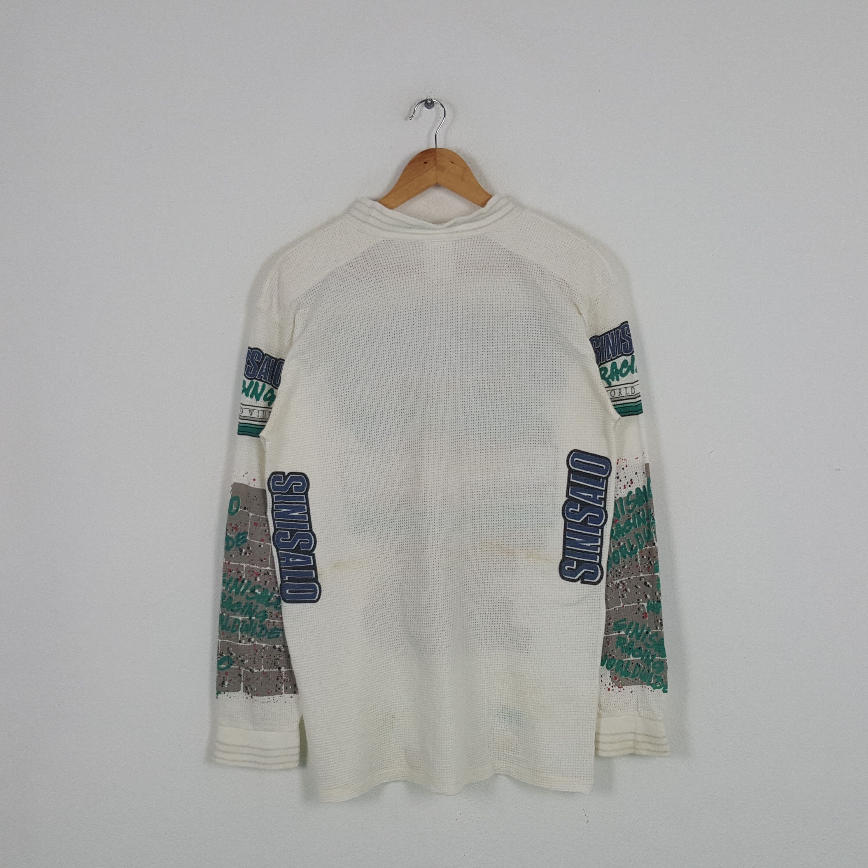 Vintage Vintage 80's Sinisalo Racing Outdoor Activity Tshirt Size US M / EU 48-50 / 2 - 3 Thumbnail