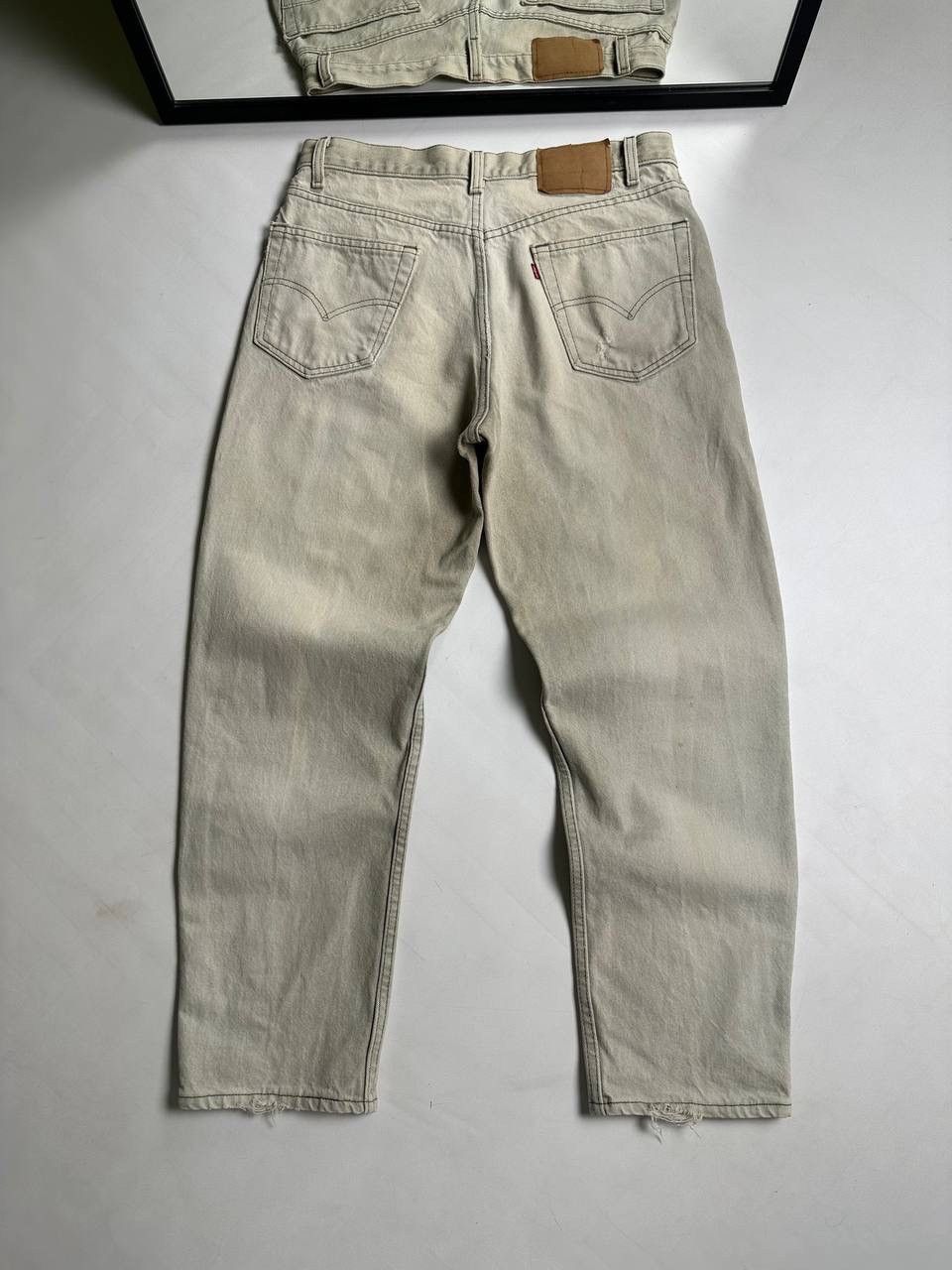 Levi's 🔥GRAIL Vintage True 90s Levis Dirty Washed Faded Jeans Size US 32 / EU 48 - 8 Thumbnail