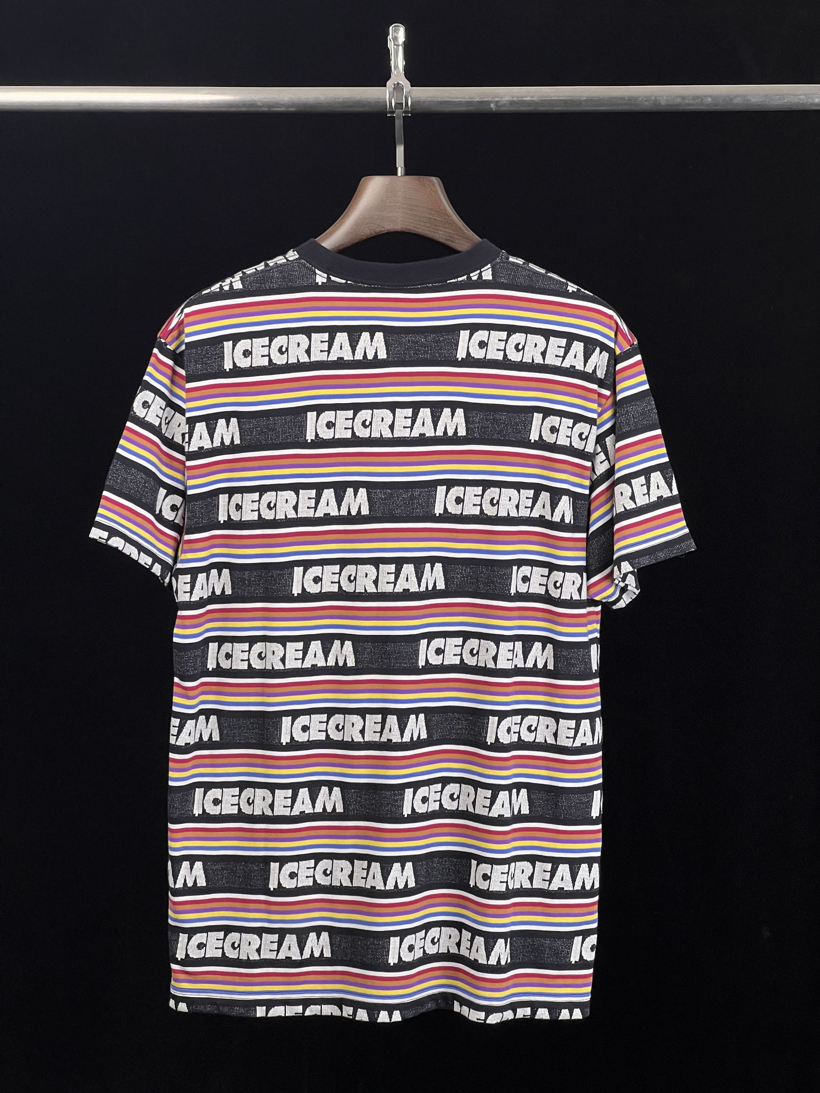 Icecream UNWORN* ICECREAM Logo Momogram Strips Tee Size US L / EU 52-54 / 3 - 6 Thumbnail