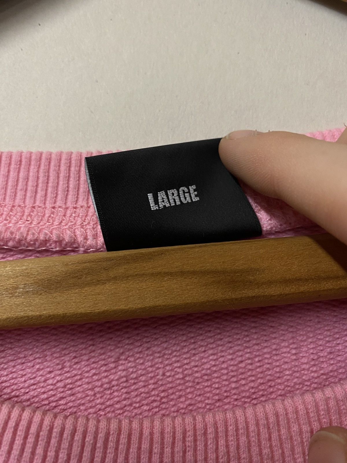 Revenge × Supreme Revenge Pink Embroidered Crewneck - Near Deadstock Size US L / EU 52-54 / 3 - 5 Thumbnail