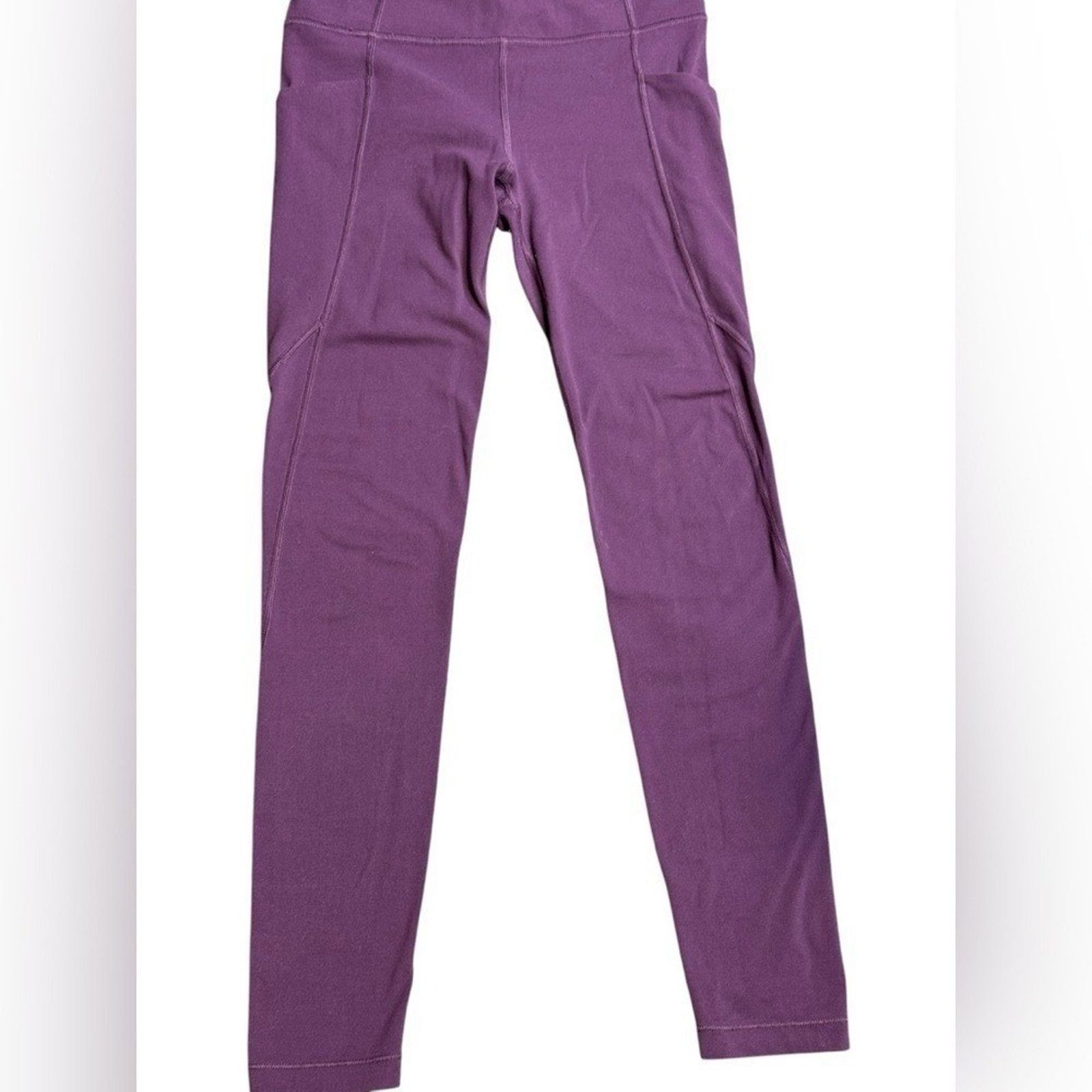 Athleta Athleta Girl Purple High Rise Stash Treasures Tight L12 Size 22" - 4 Thumbnail
