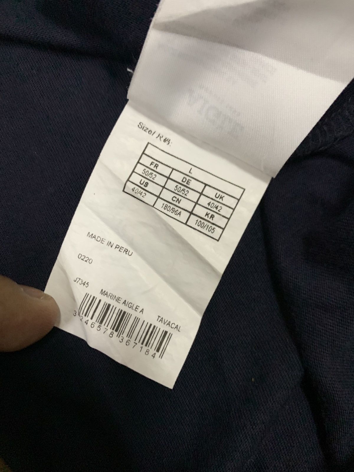 Aigle AIGLE Tavacal Longsleeve Size US L / EU 52-54 / 3 - 5 Thumbnail