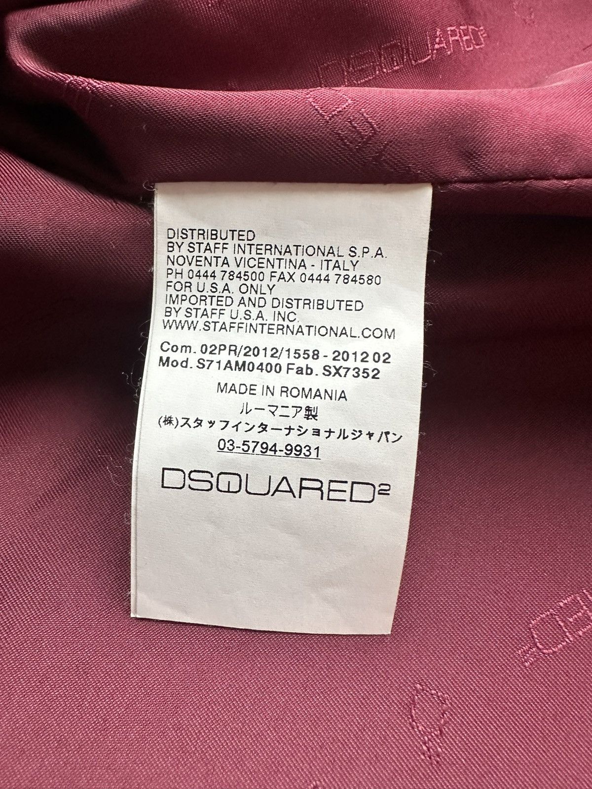 Dsquared2 FW12 Dsquared black green leather jacket 50 Archive grail Size US M / EU 48-50 / 2 - 17 Thumbnail