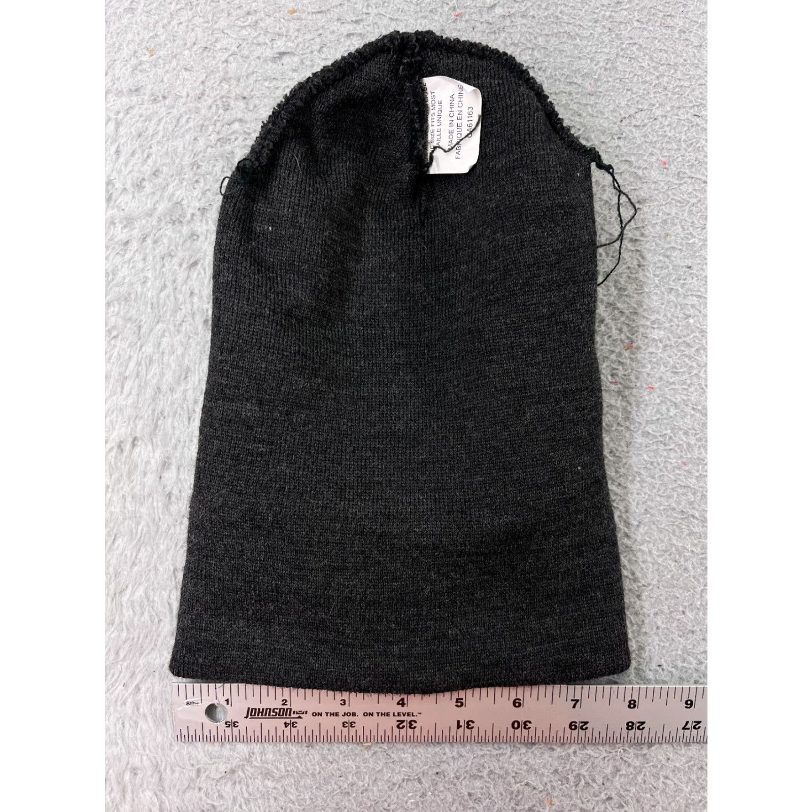 Vintage HI-TECH MACHINE SHOP Beanie Adult One Size Dark Gray Knit Acrylic Ski Hat Mens Size ONE SIZE - 5 Thumbnail
