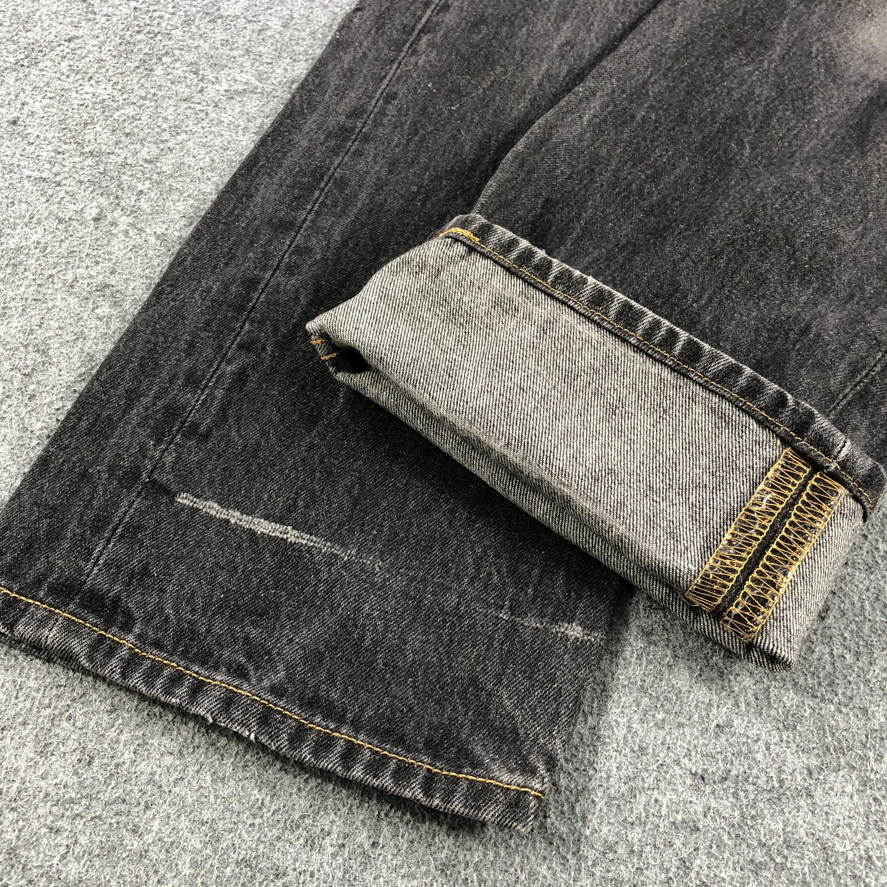 Levi's Vintage Distress Levis 501 Jeans-J1430 Size US 37 - 7 Thumbnail