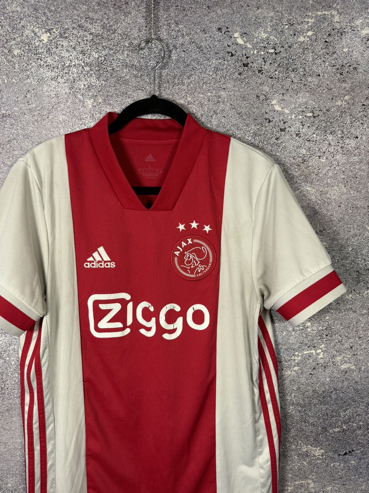 Adidas × Vintage Vintage Ajax 2020/21 Adidas Soccer Jersey Blokcore Large Size US L / EU 52-54 / 3 - 2 Thumbnail
