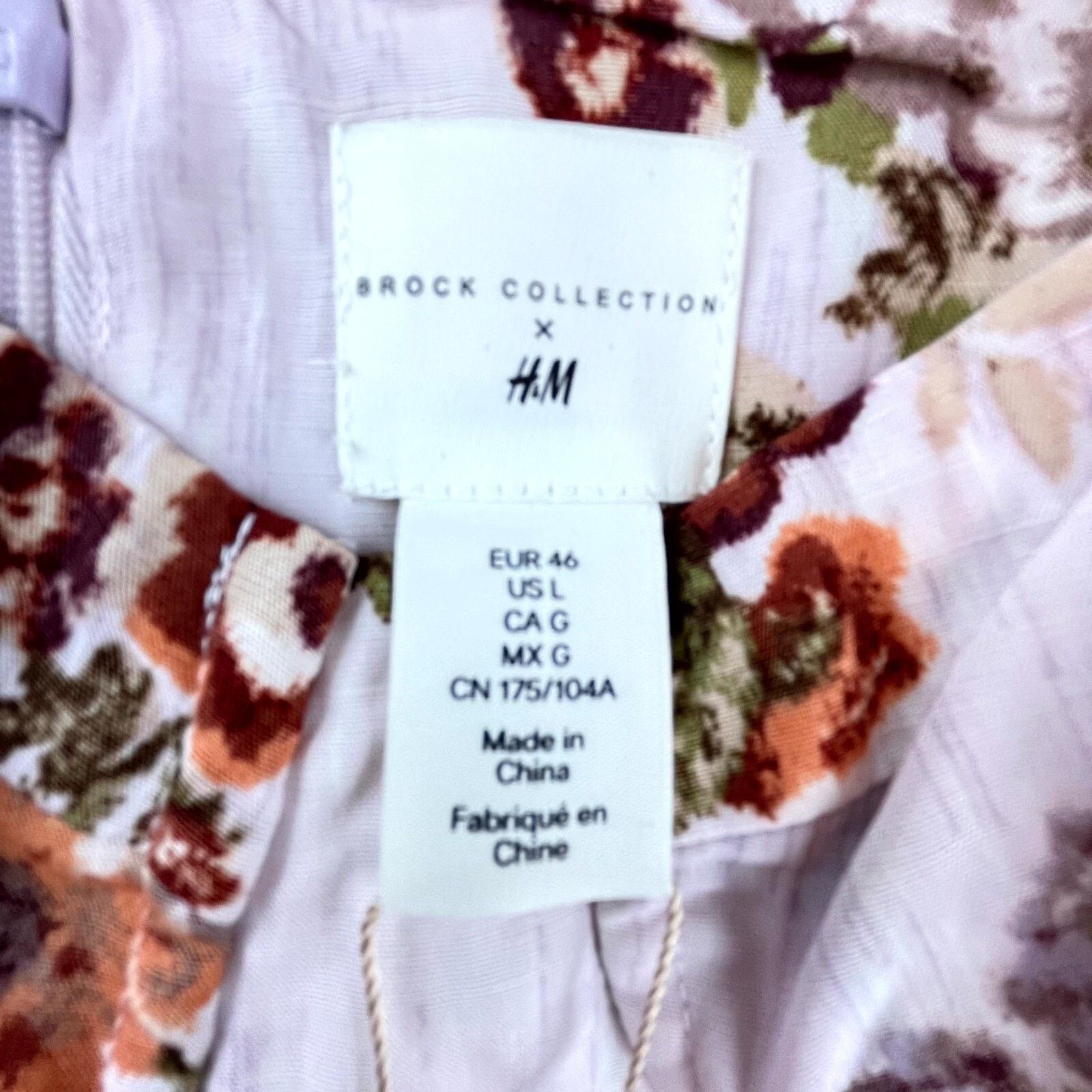 H&M Brock Collection x H&M Dress Large Light Romantic Coquette Size L / US 10 / IT 46 - 9 Thumbnail