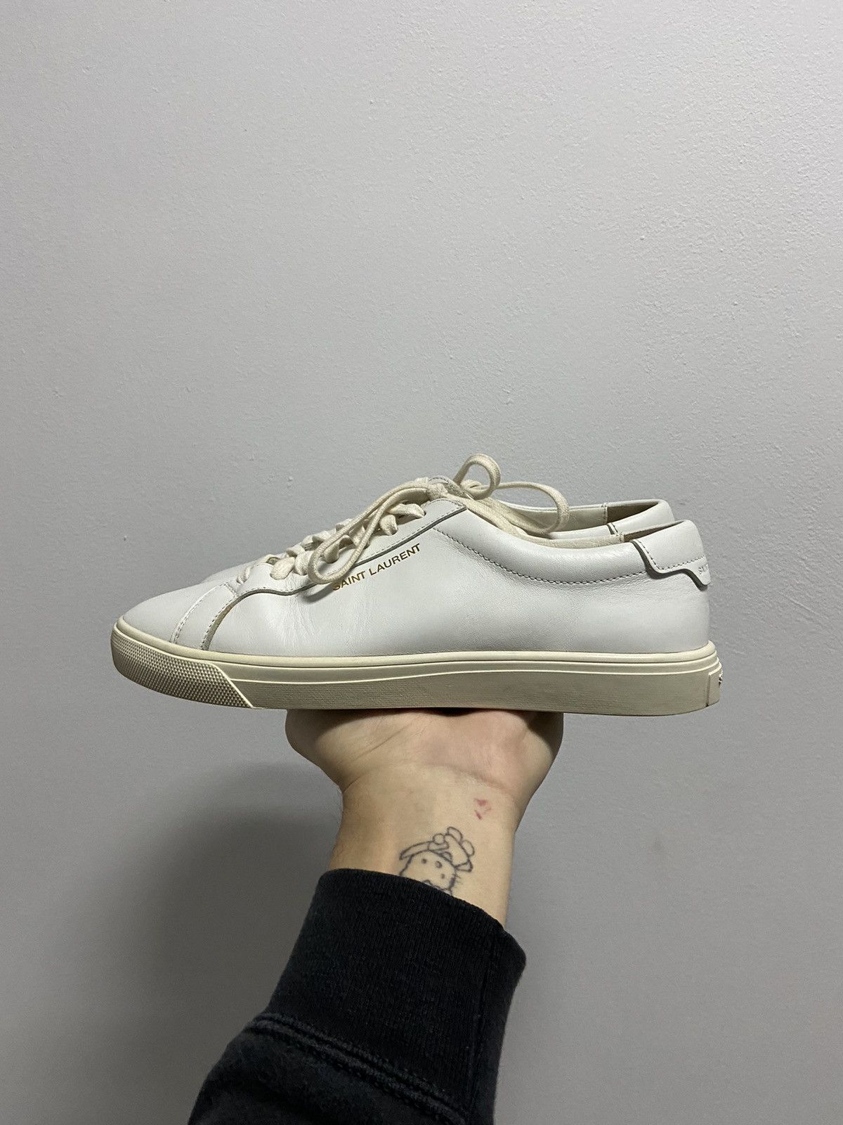 Saint Laurent Paris Saint Laurent Paris Low Top Vintage Shoes Sneakers Size US 7 / IT 37 - 5 Thumbnail