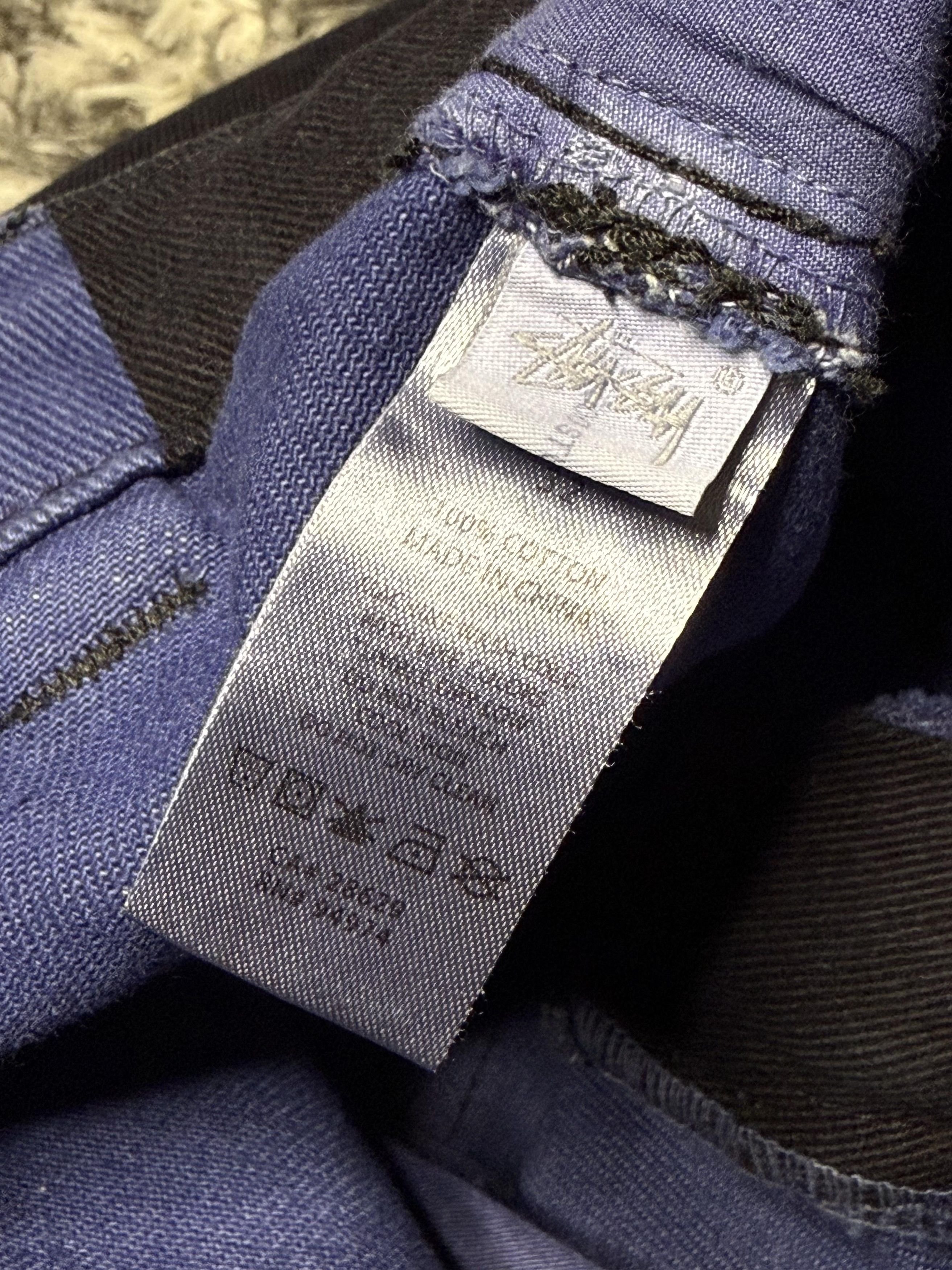 Stussy Stussy Big Ol' Check Work Pants. SS22 (Navy) Size US 32 / EU 48 - 7 Thumbnail