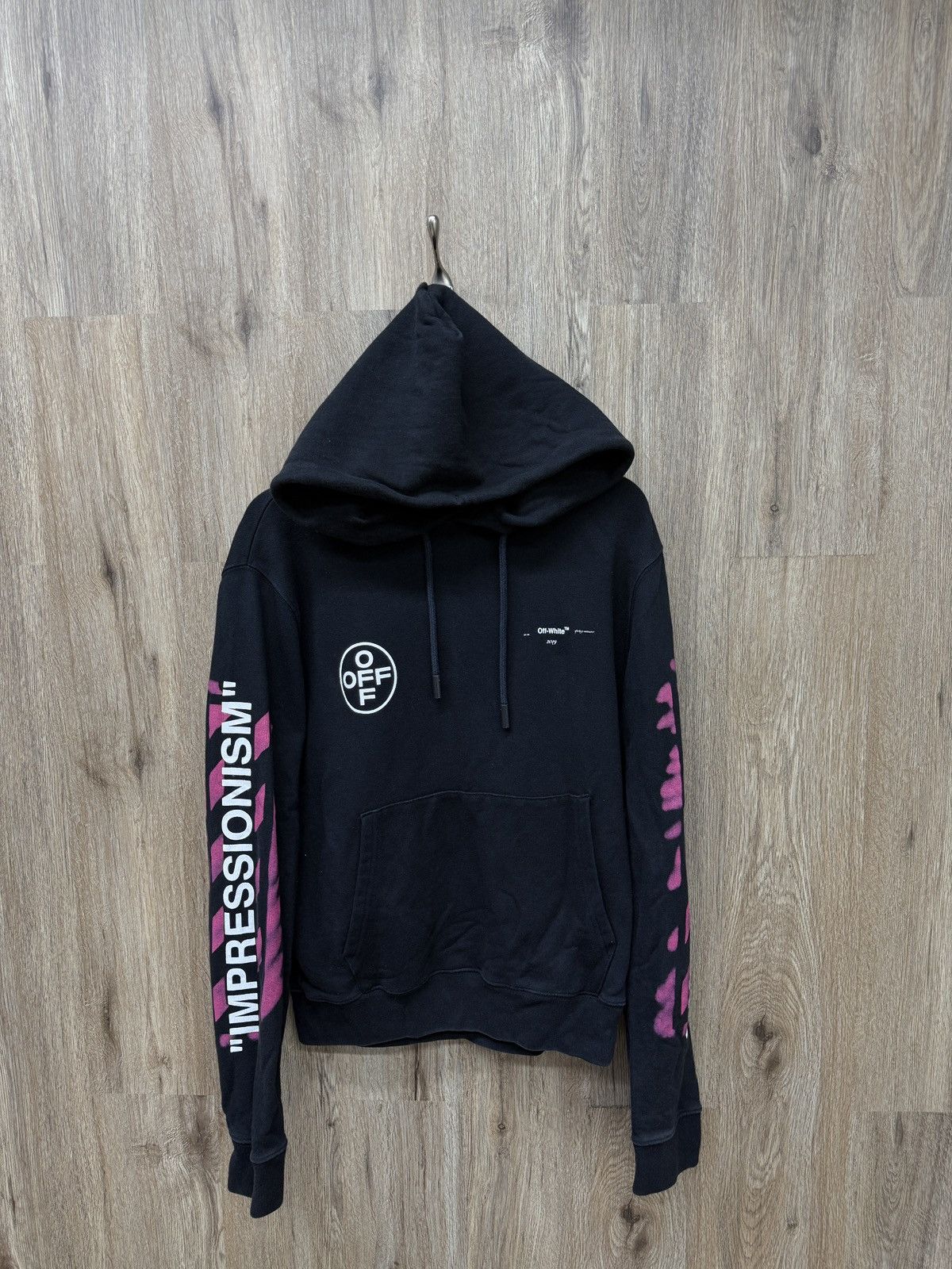 Off-White Off White Impressionism Hoodie Size US S / EU 44-46 / 1 - 2 Thumbnail
