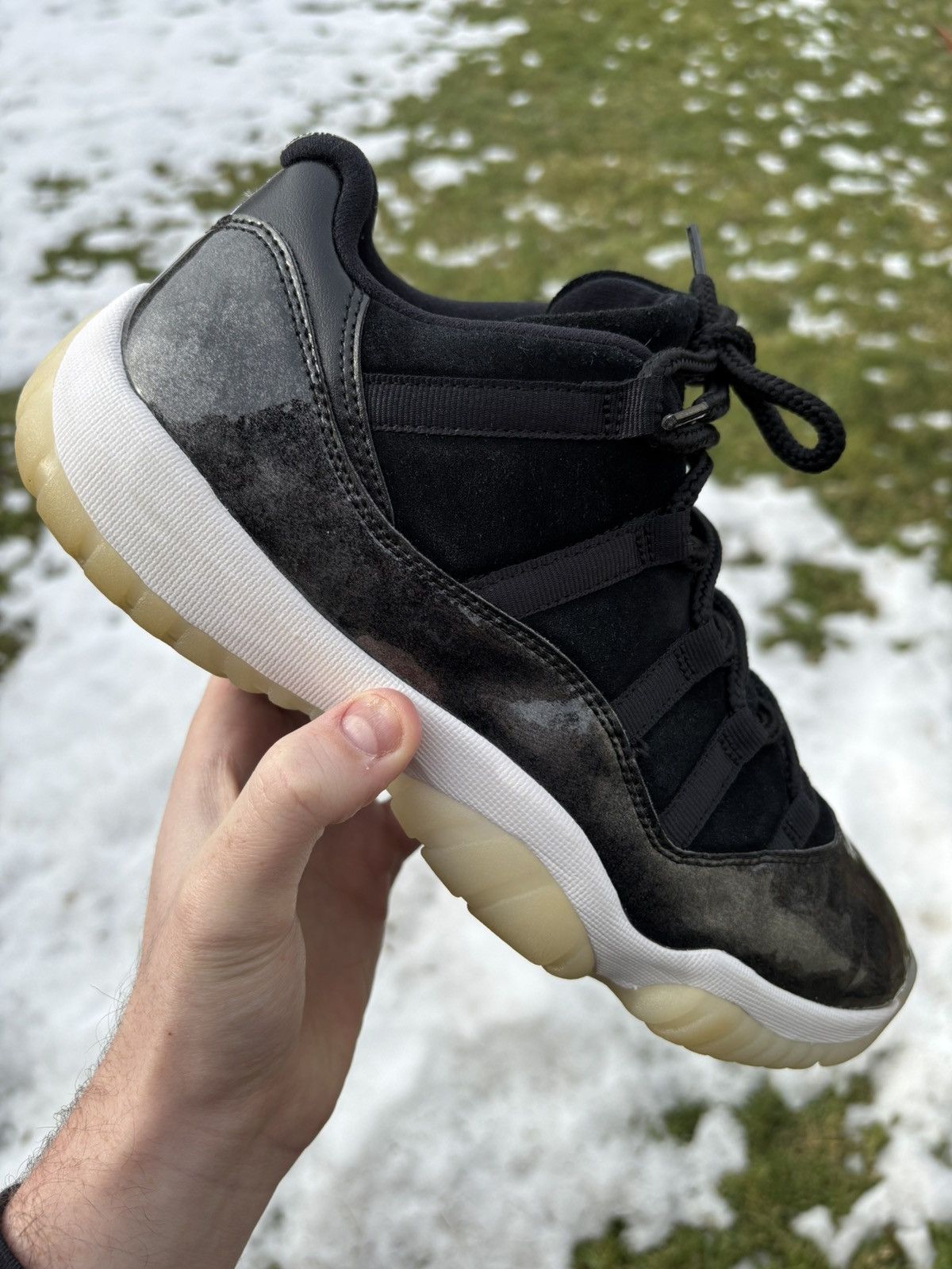 Jordan Brand Jordan 11 Retro Low Barons 2017 Size 10 Size US 10 / EU 43 - 1 Thumbnail
