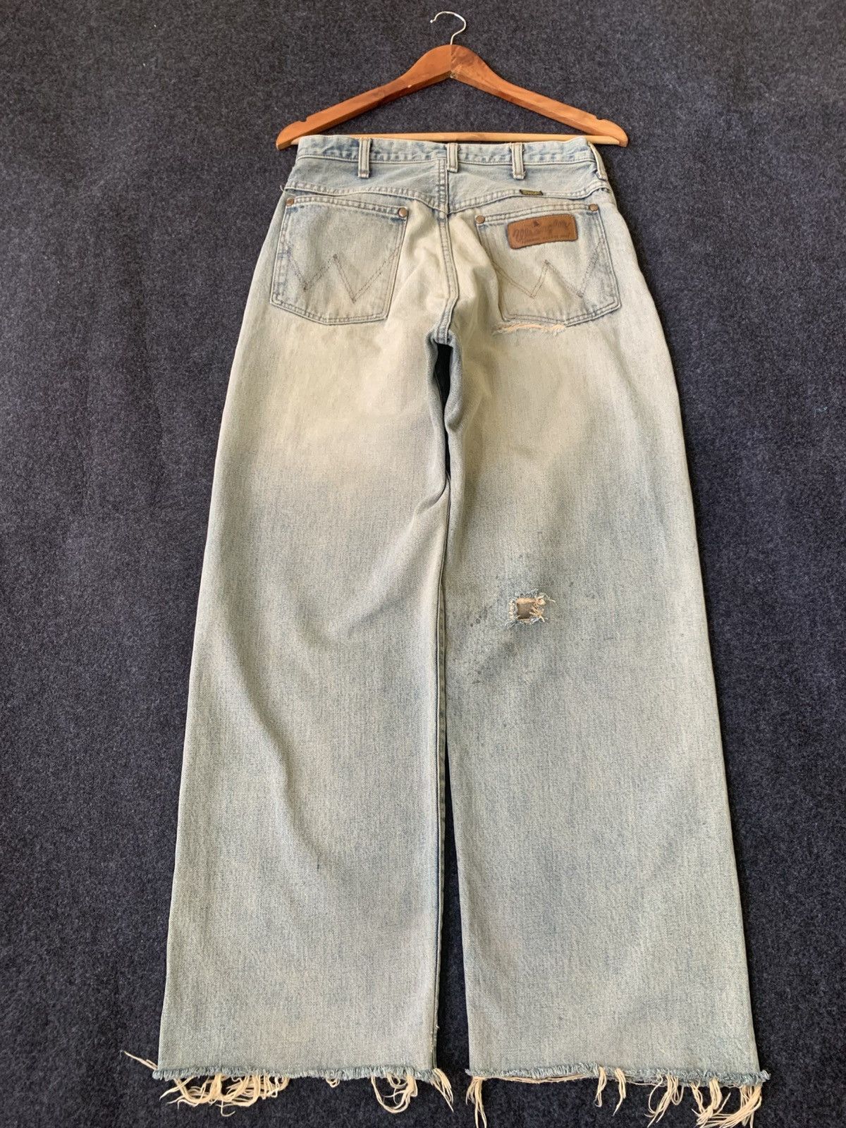 Wrangler Rare Baggy Wrangler Blue Bell Selvedge Jeans – Japan Edition Size US 29 - 2 Thumbnail