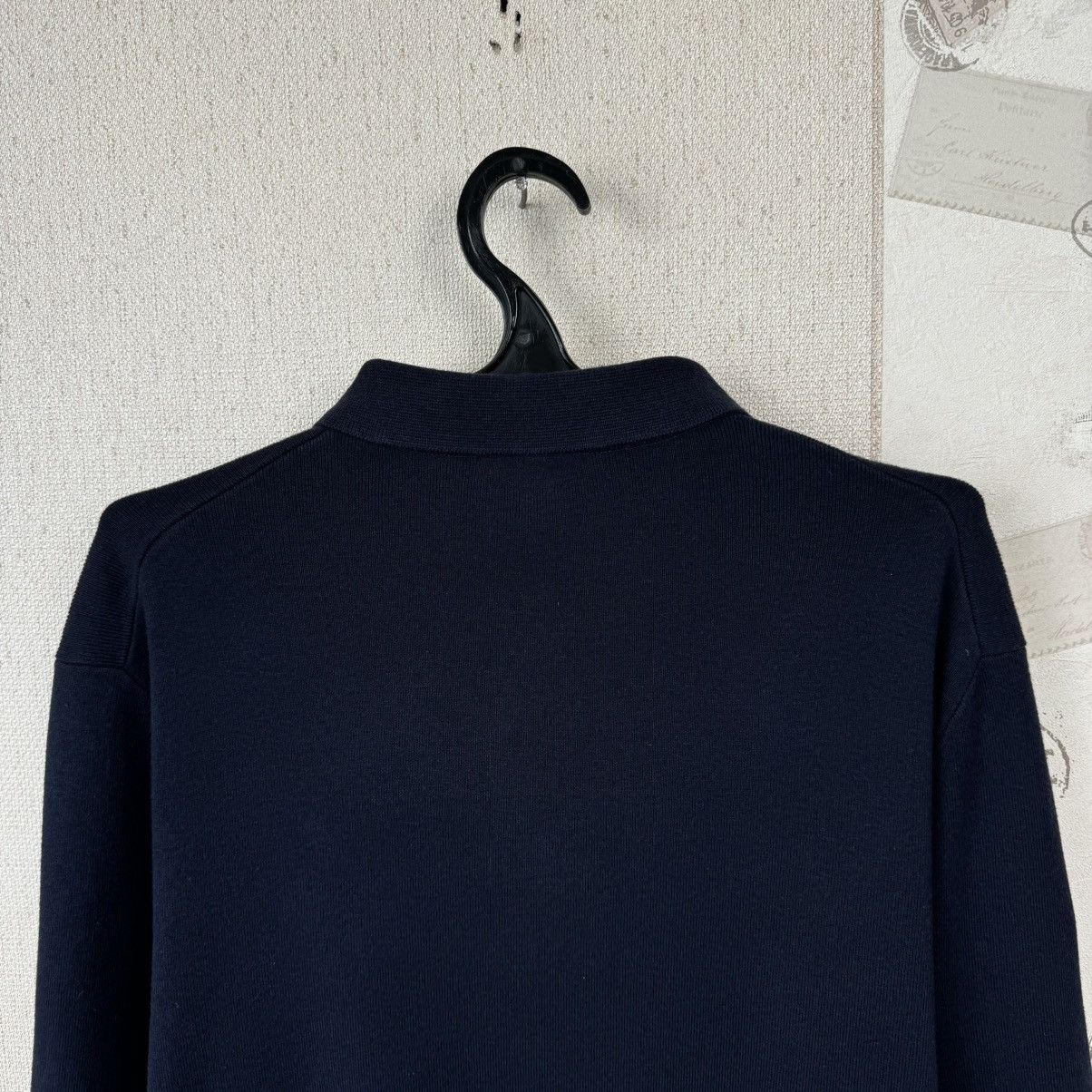 Lacoste × Polo Ralph Lauren Lacoste Polo Sweater Longsleeve Dark Blue Mens Regular XXL Size US XXL / EU 58 / 5 - 10 Thumbnail