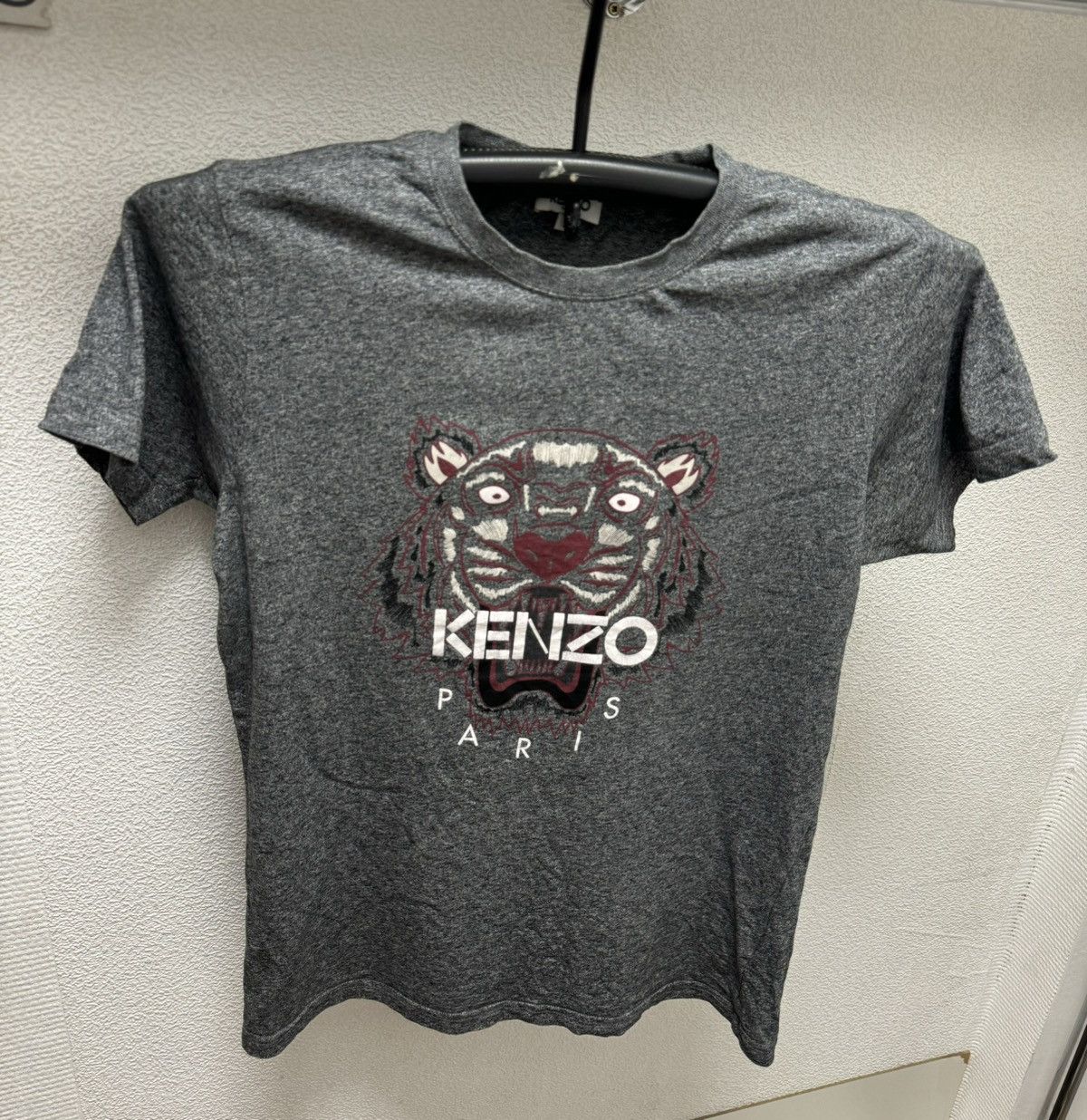 Kenzo Kenzo big logo grey t-shirt S sz Size US S / EU 44-46 / 1 - 1 Thumbnail