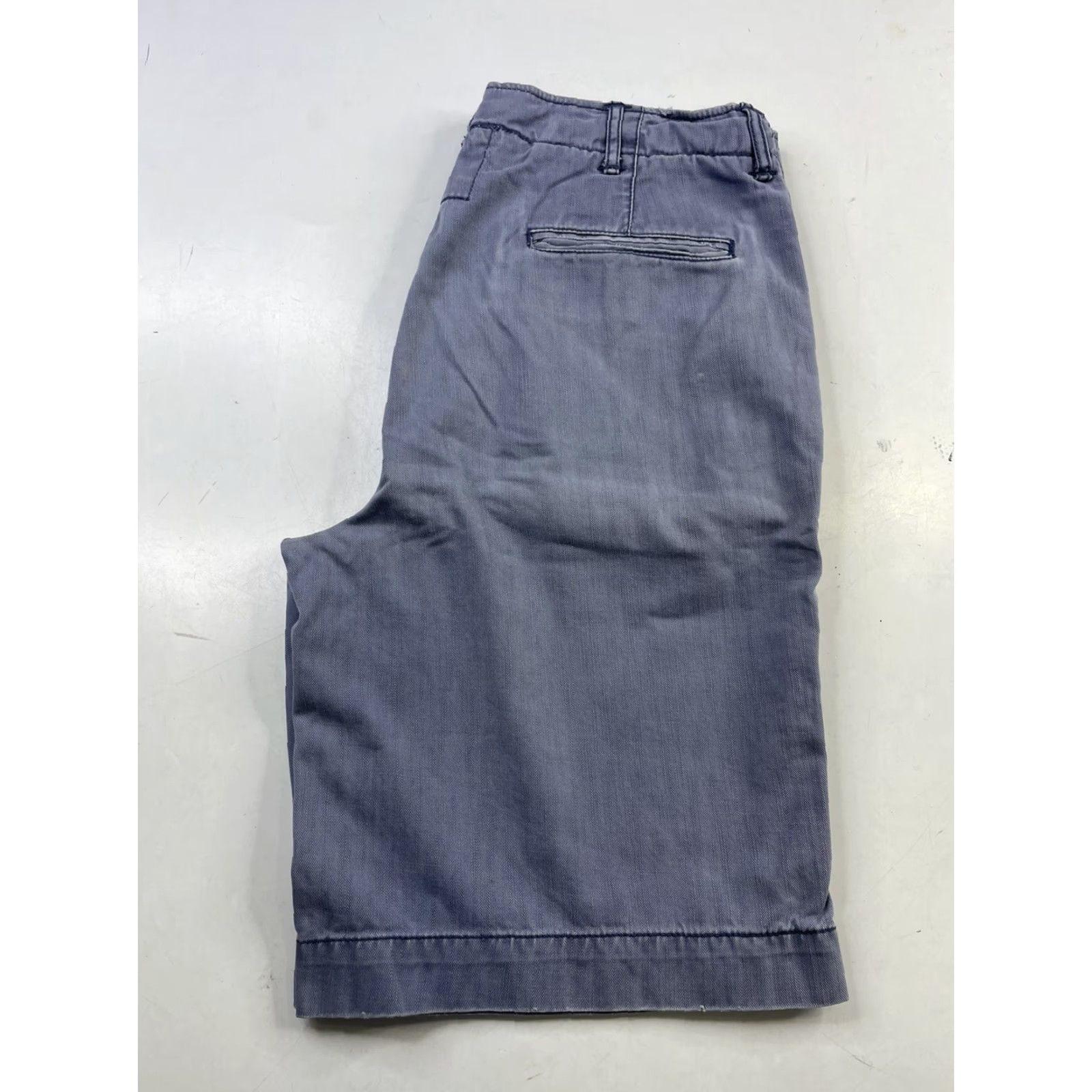 Ralph Lauren Rugby Ralph Lauren Mens Shorts Canvas Chino Blue Distressed Size 30 Base Size US 30 / EU 46 - 2 Thumbnail