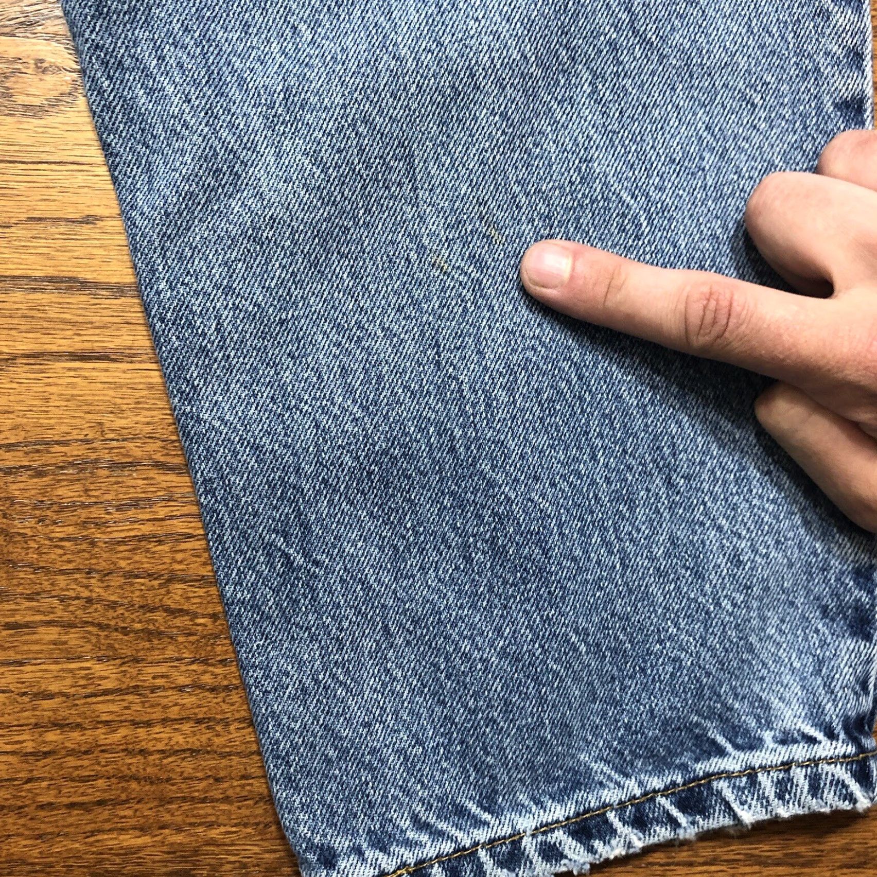 Levi's VINTAGE Levi's 550 Jeans Tapered High Rise 16 X 28.5 Inseam Blue Women's Regular 12 in Rise 5-Pocket Denim Cotton Zipper Closure 80s 90s Grunge Size 24" / US 00 / IT 34 - 5 Thumbnail