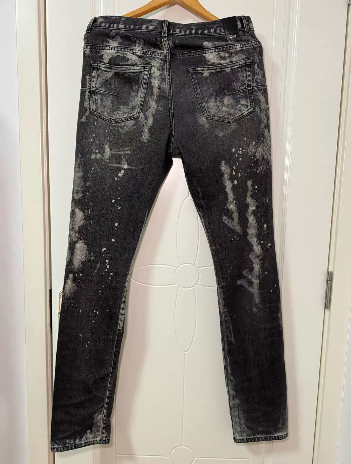 Dior Dior homme slim 175 ink splash jeans Size US 32 / EU 48 - 2 Thumbnail